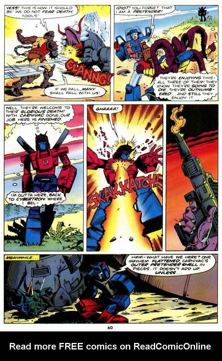 Read online The Transformers Annual comic -  Issue #1991 - 53