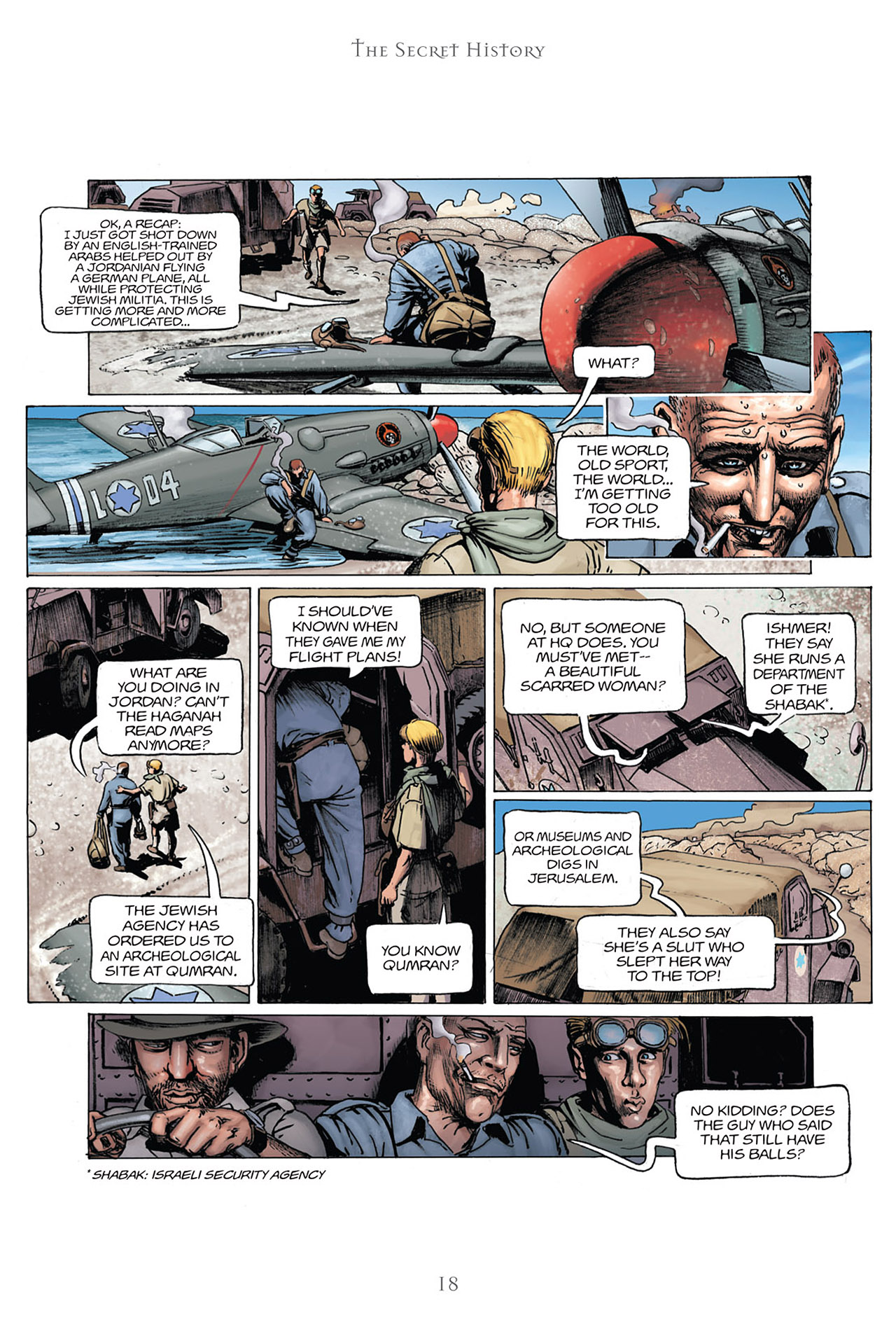 Read online The Secret History comic -  Issue #16 - 19