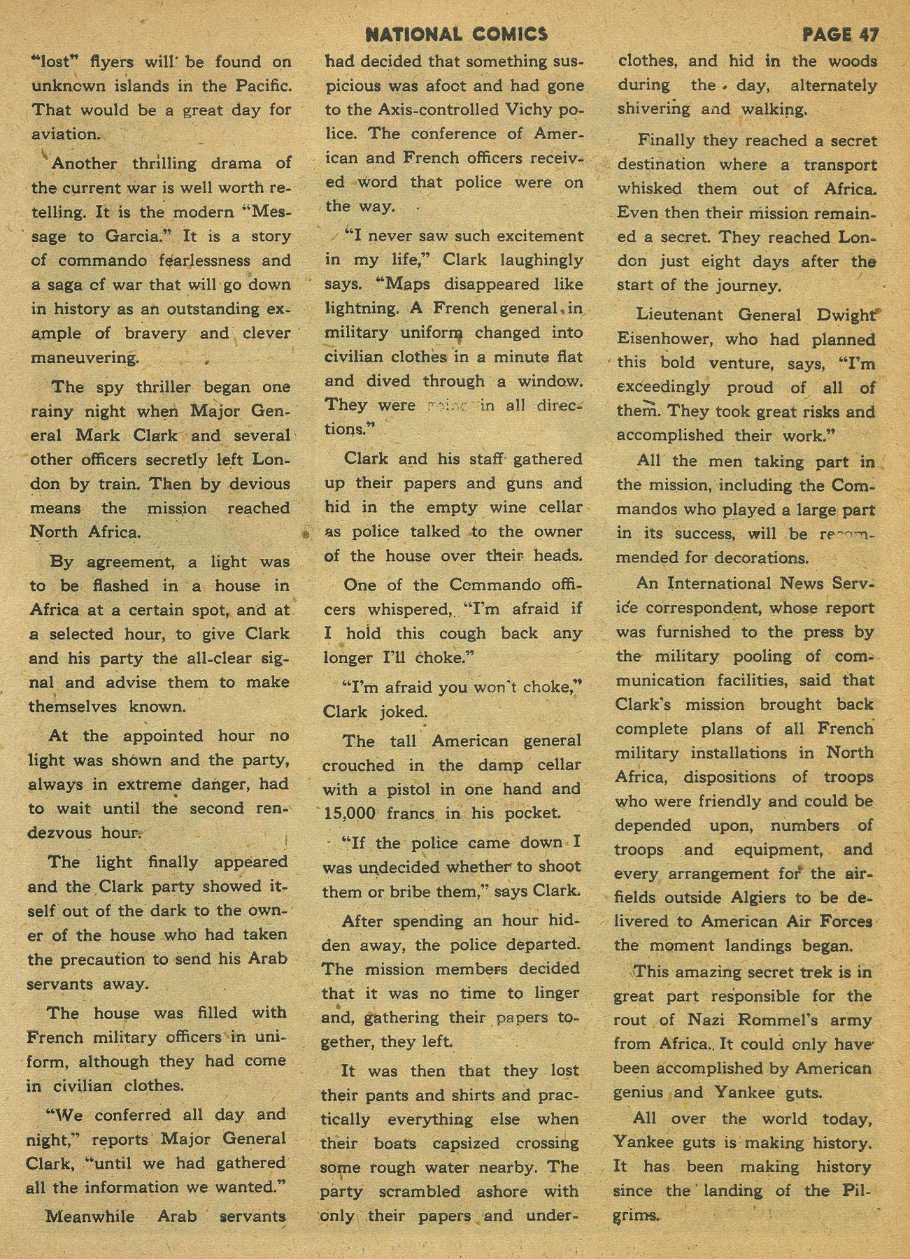 Read online National Comics comic -  Issue #31 - 49