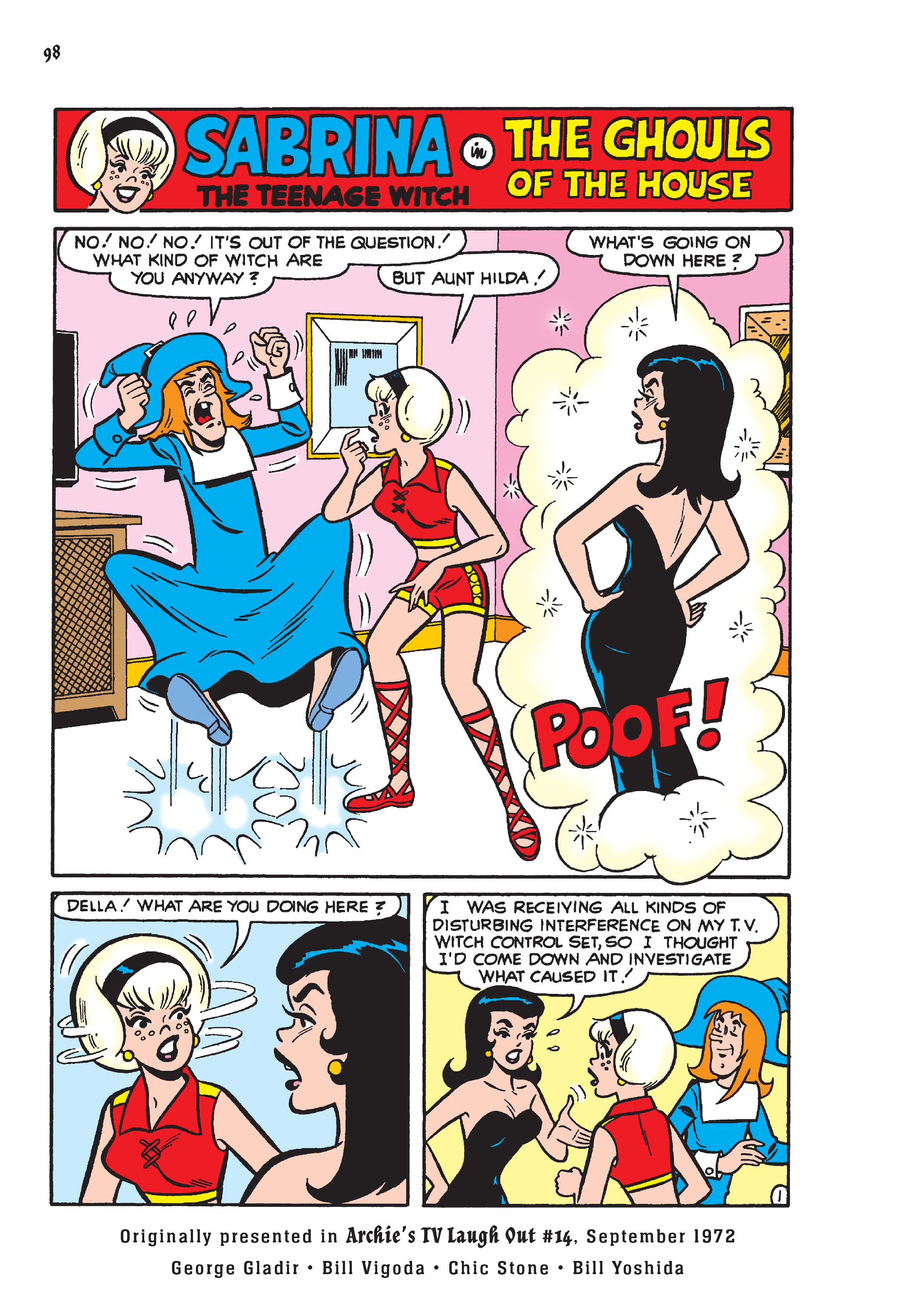 Read online Sabrina the Teen-Age Witch: 60 Magical Stories comic -  Issue # TPB (Part 1) - 100