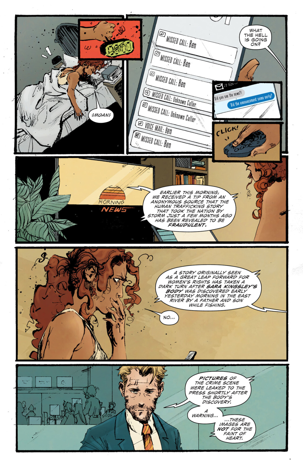 Read online Dark Spaces: Good Deeds comic -  Issue #3 - 7