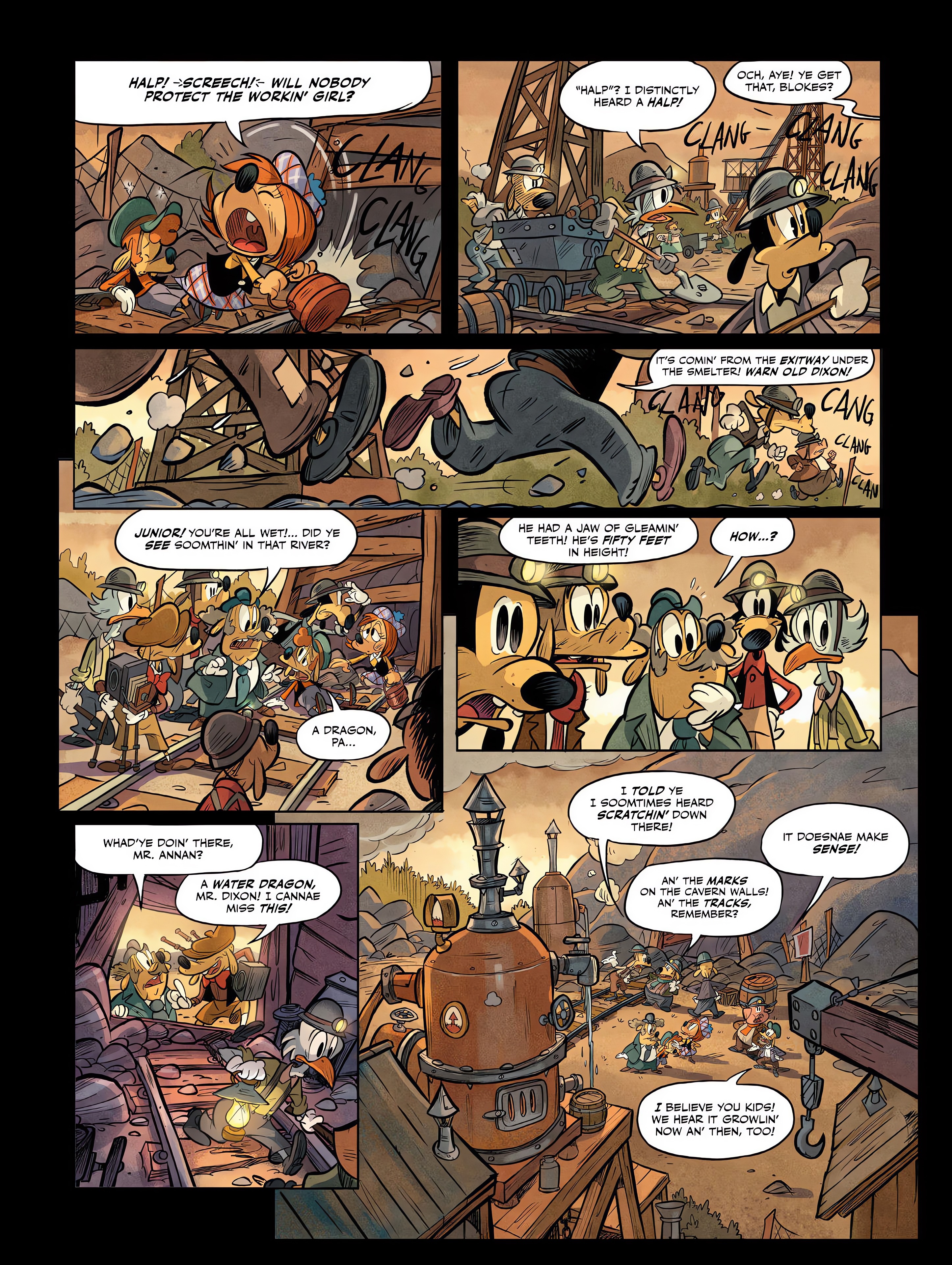 Read online Scrooge McDuck: The Dragon of Glasgow comic -  Issue # Full - 53