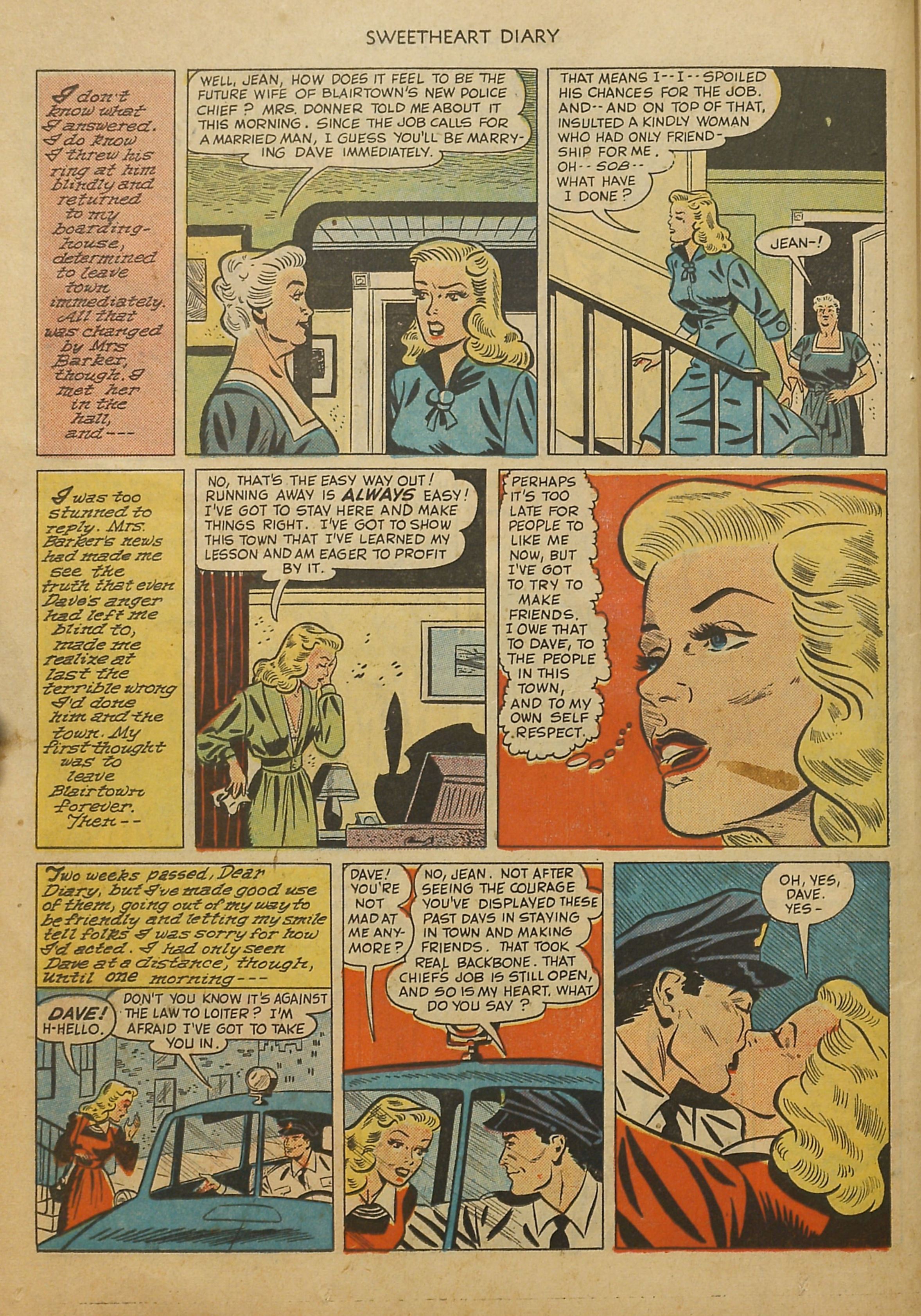 Read online Sweetheart Diary comic -  Issue #4 - 22