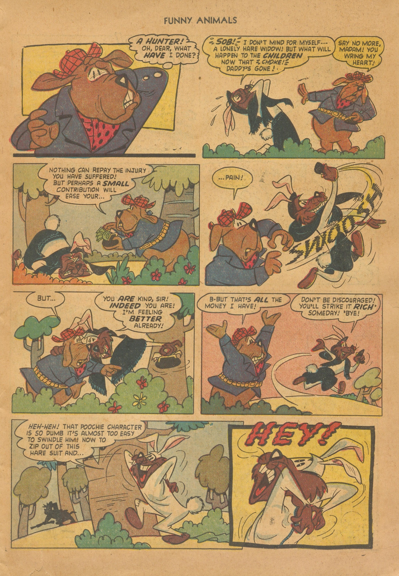 Read online Fawcett's Funny Animals comic -  Issue #83 - 7