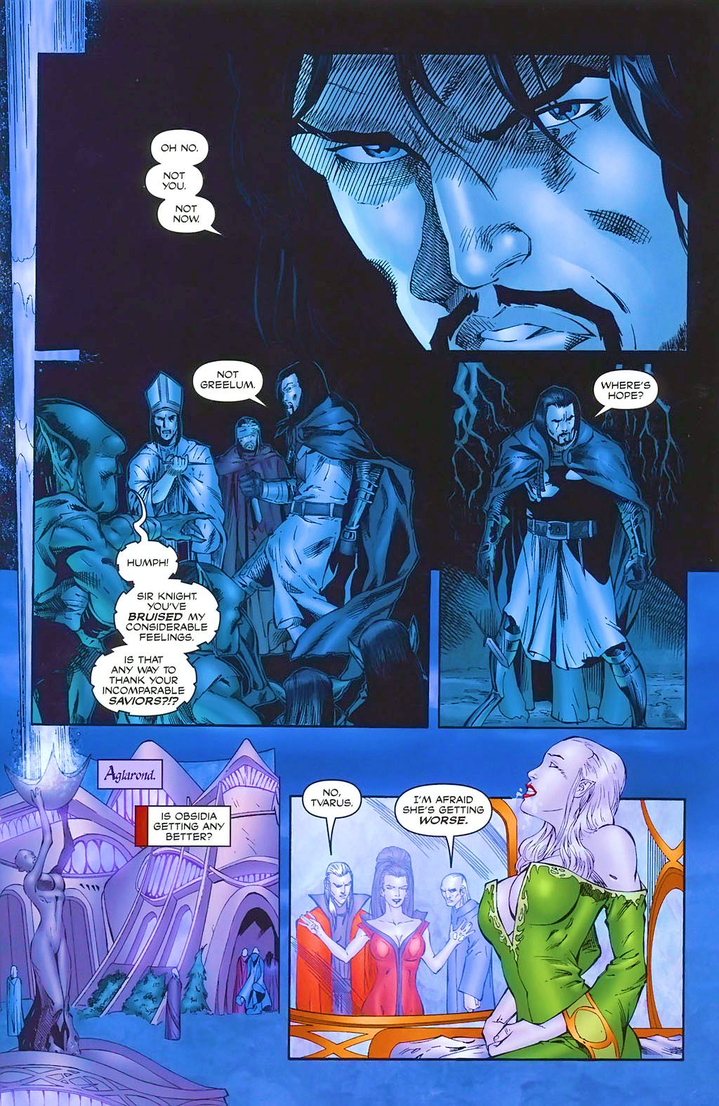 Read online Brian Pulido's Medieval Lady Death:  War of the Winds comic -  Issue #3 - 10