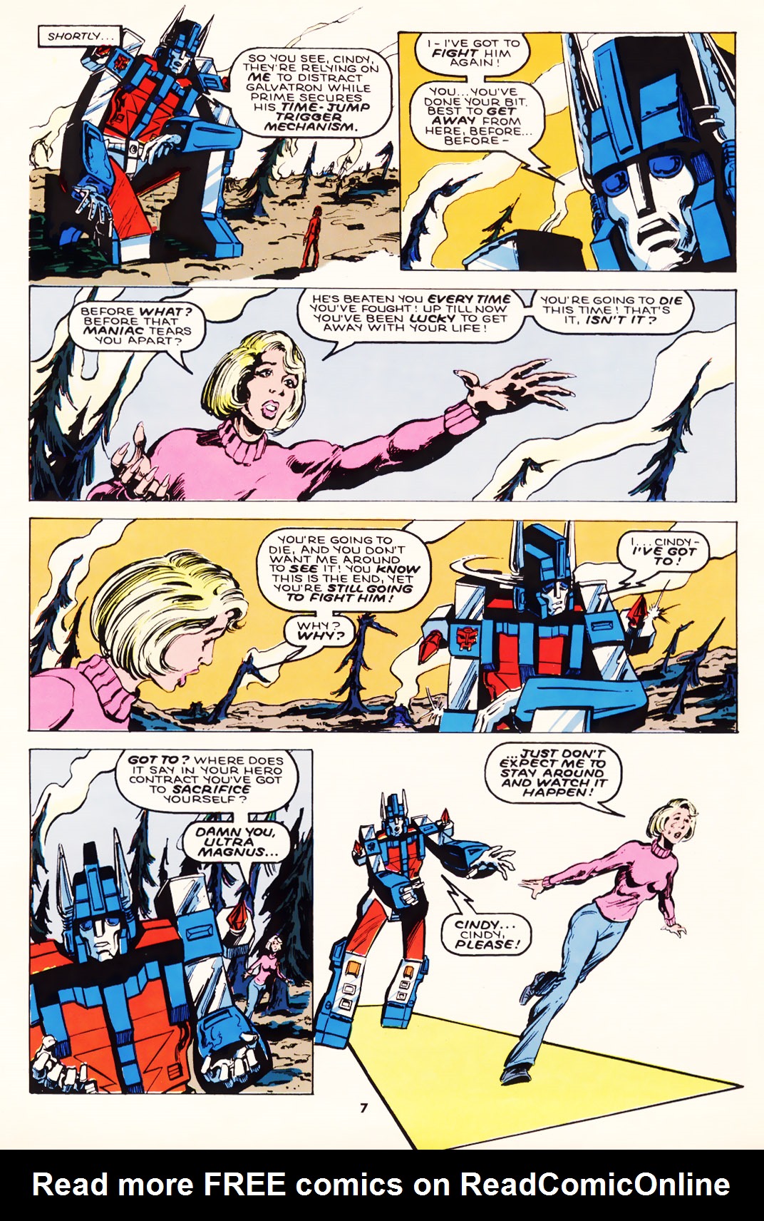 Read online The Transformers (UK) comic -  Issue #119 - 7