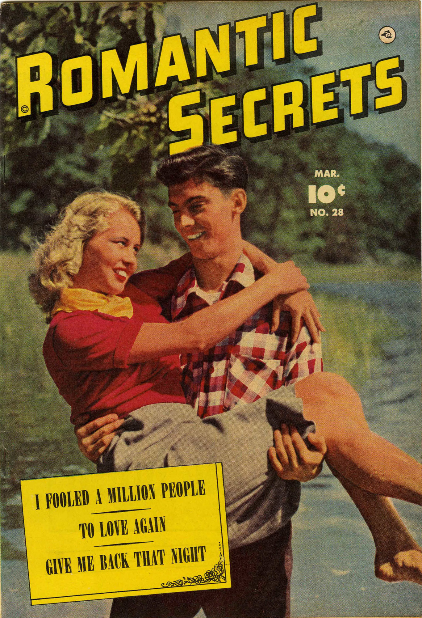 Read online Romantic Secrets comic -  Issue #28 - 1