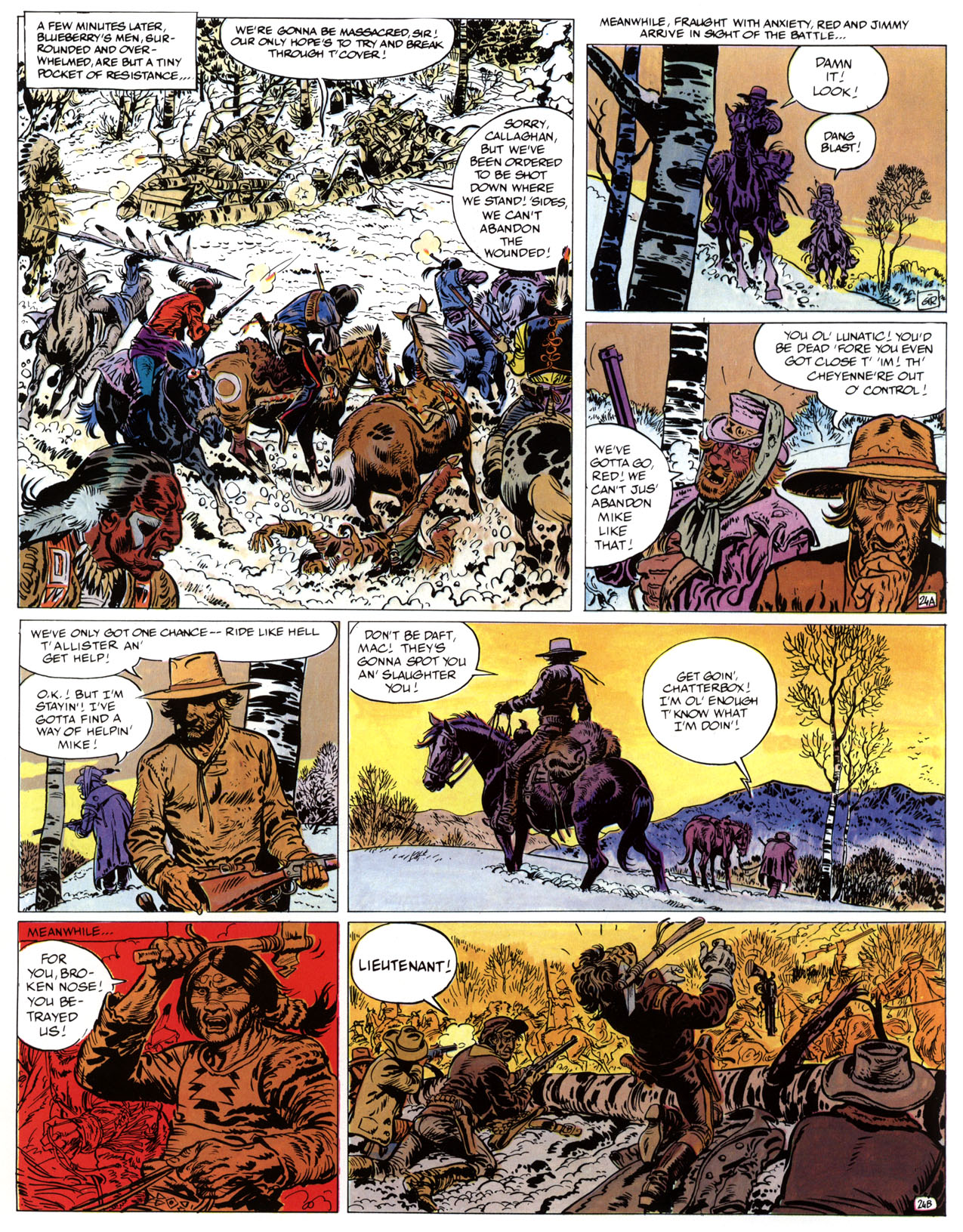 Read online Epic Graphic Novel: Lieutenant Blueberry comic -  Issue #3 - 74