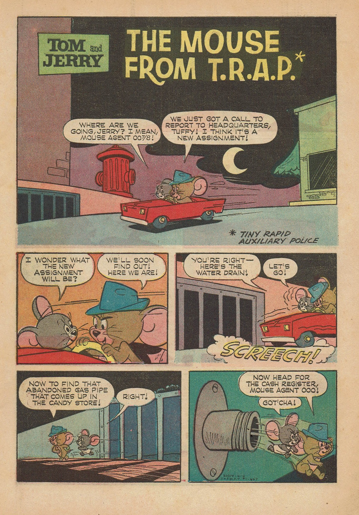 Read online Tom and Jerry The Mouse From T.R.A.P. comic -  Issue # Full - 3