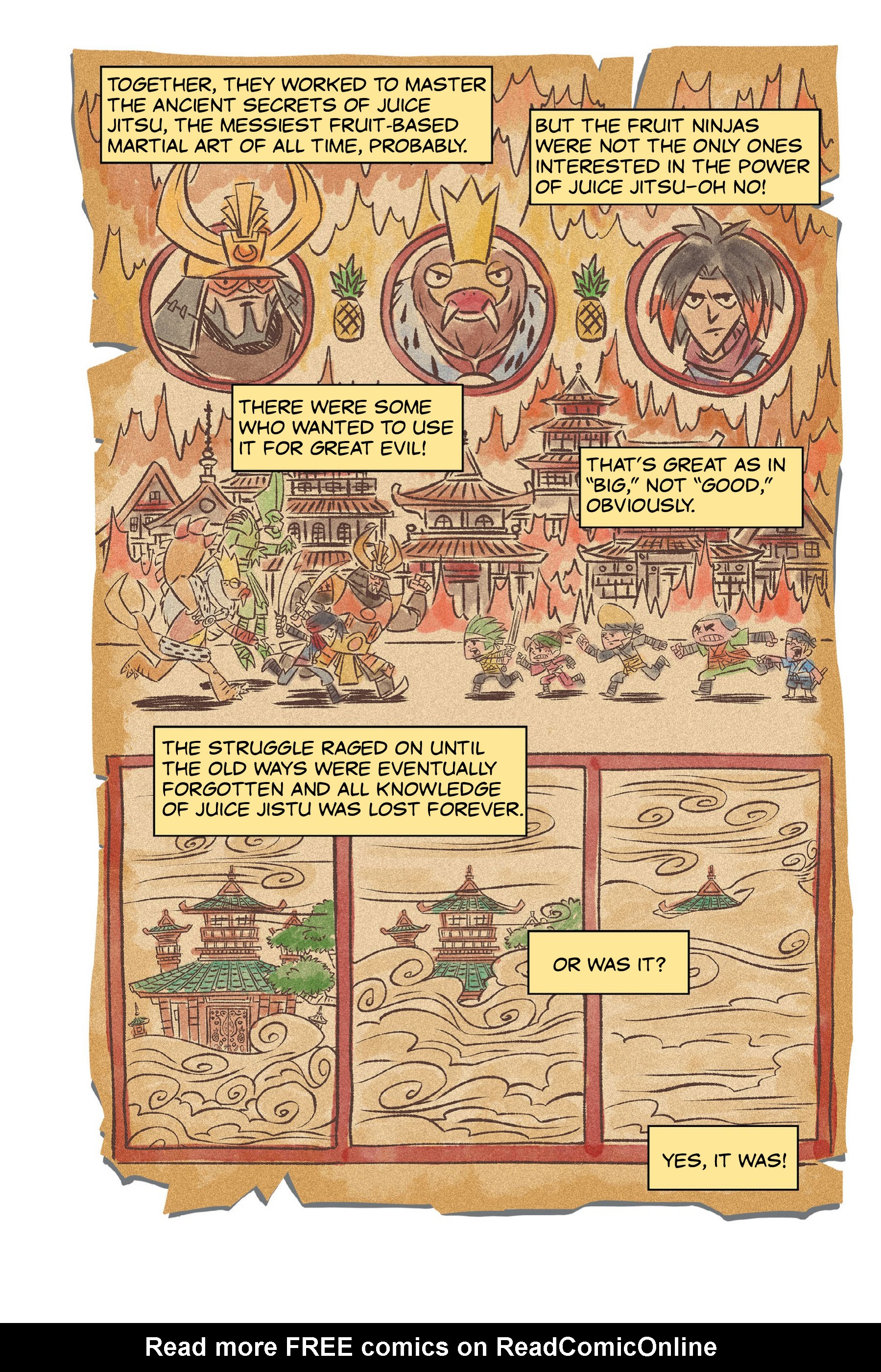 Read online Fruit Ninja: Frenzy Force comic -  Issue # TPB - 12