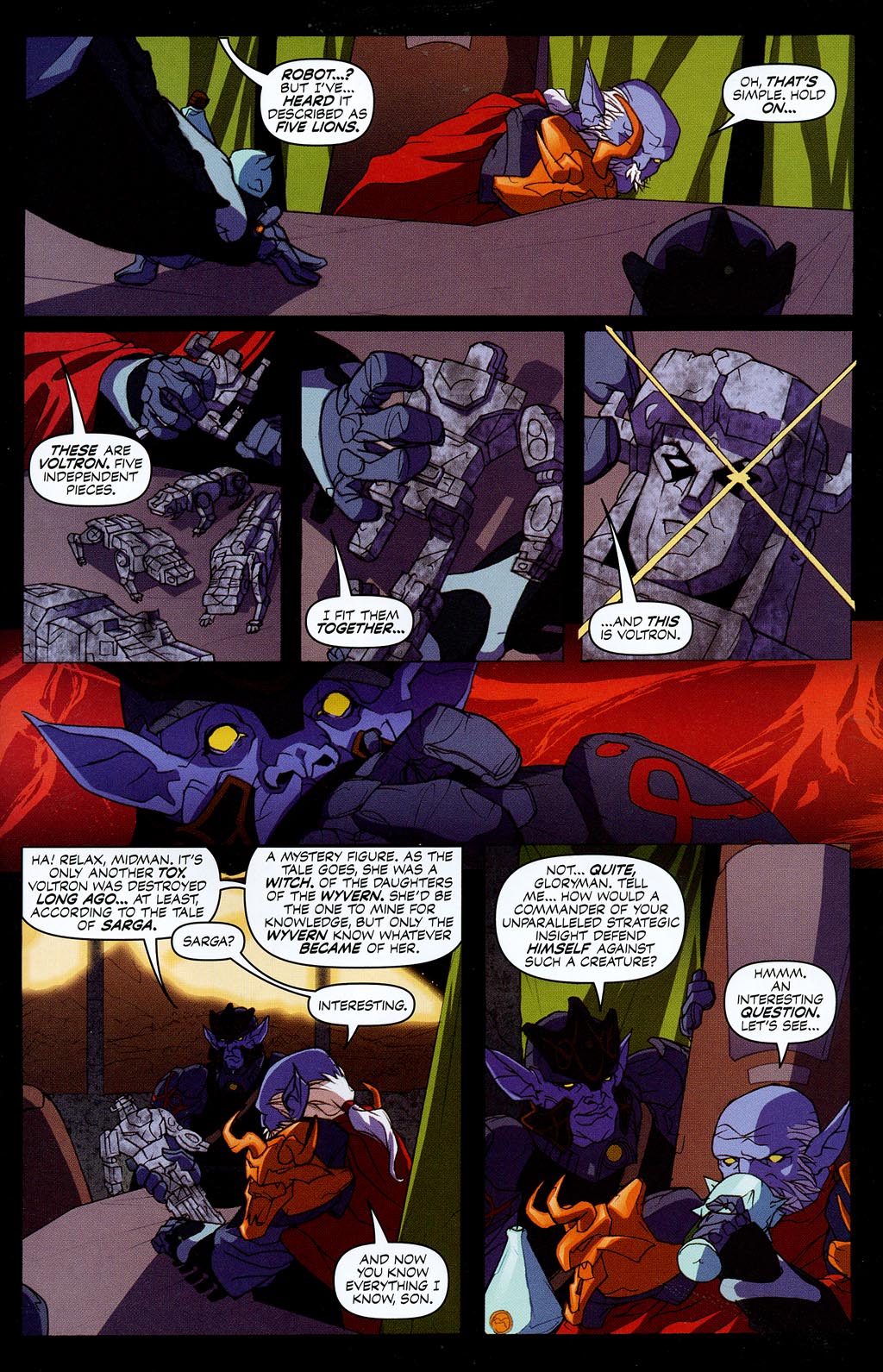 Read online Voltron: Defender of the Universe comic -  Issue #11 - 23