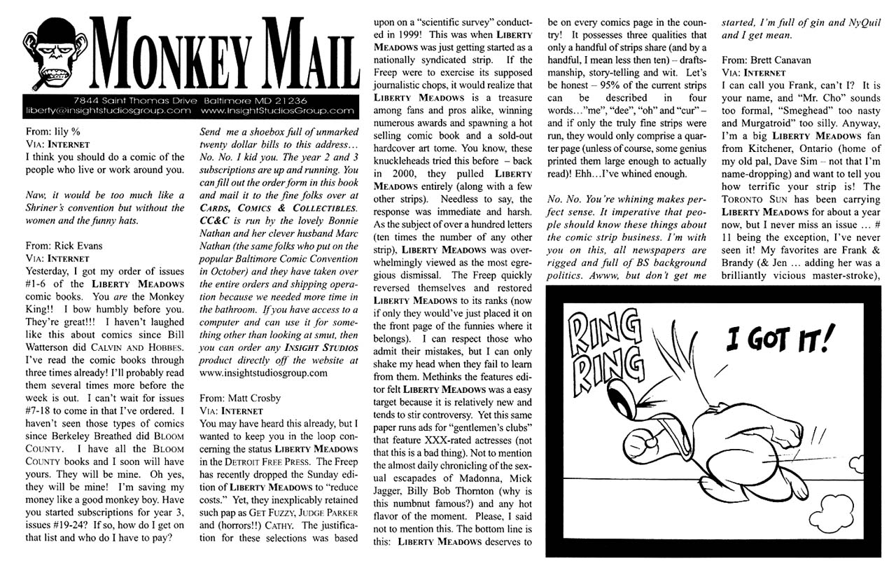 Read online Liberty Meadows comic -  Issue #21 - 30