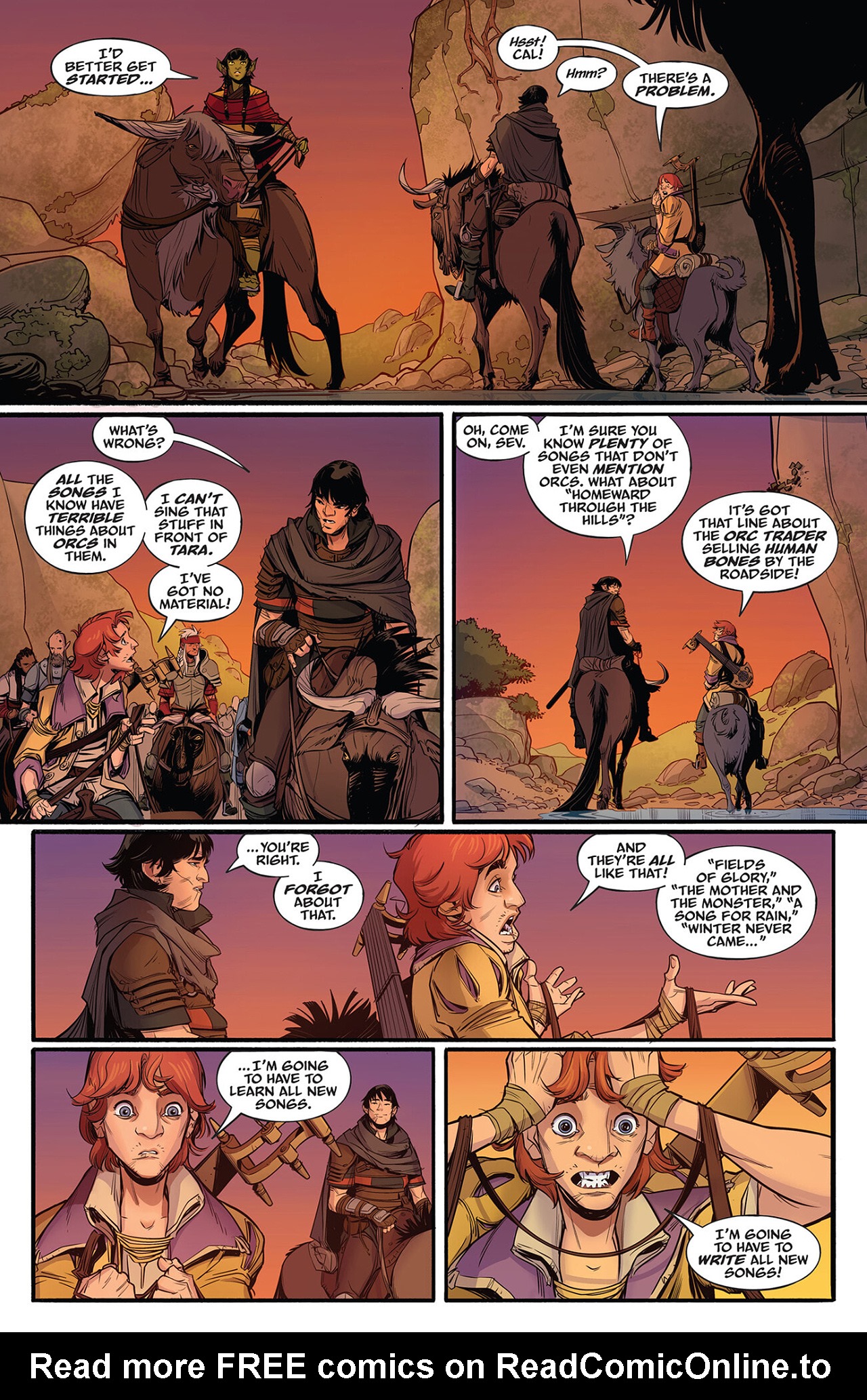 Read online The Hunger and the Dusk comic -  Issue #2 - 5