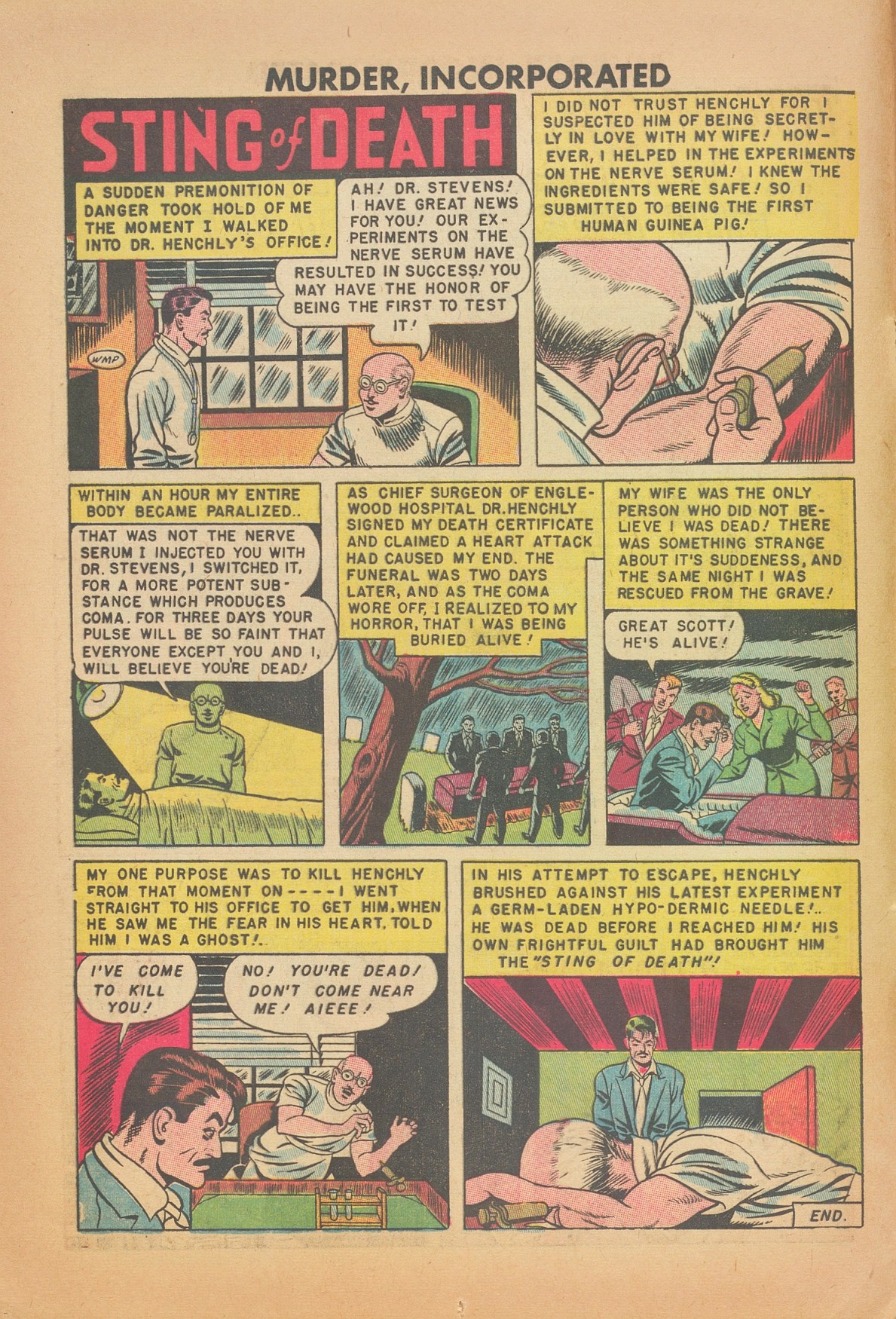 Read online Murder Incorporated (1950) comic -  Issue #2 - 12