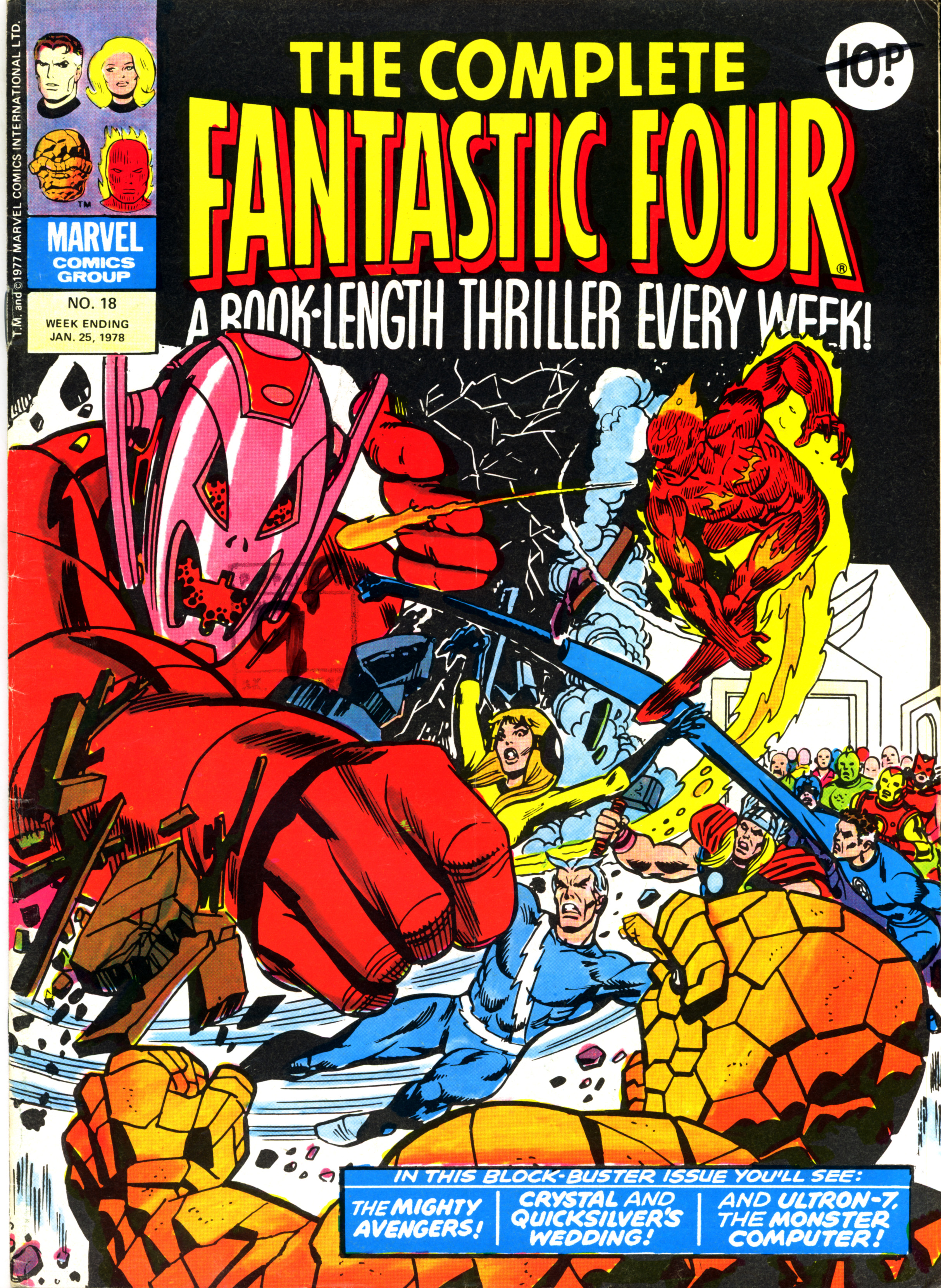 Read online Fantastic Four (1982) comic -  Issue #18 - 1