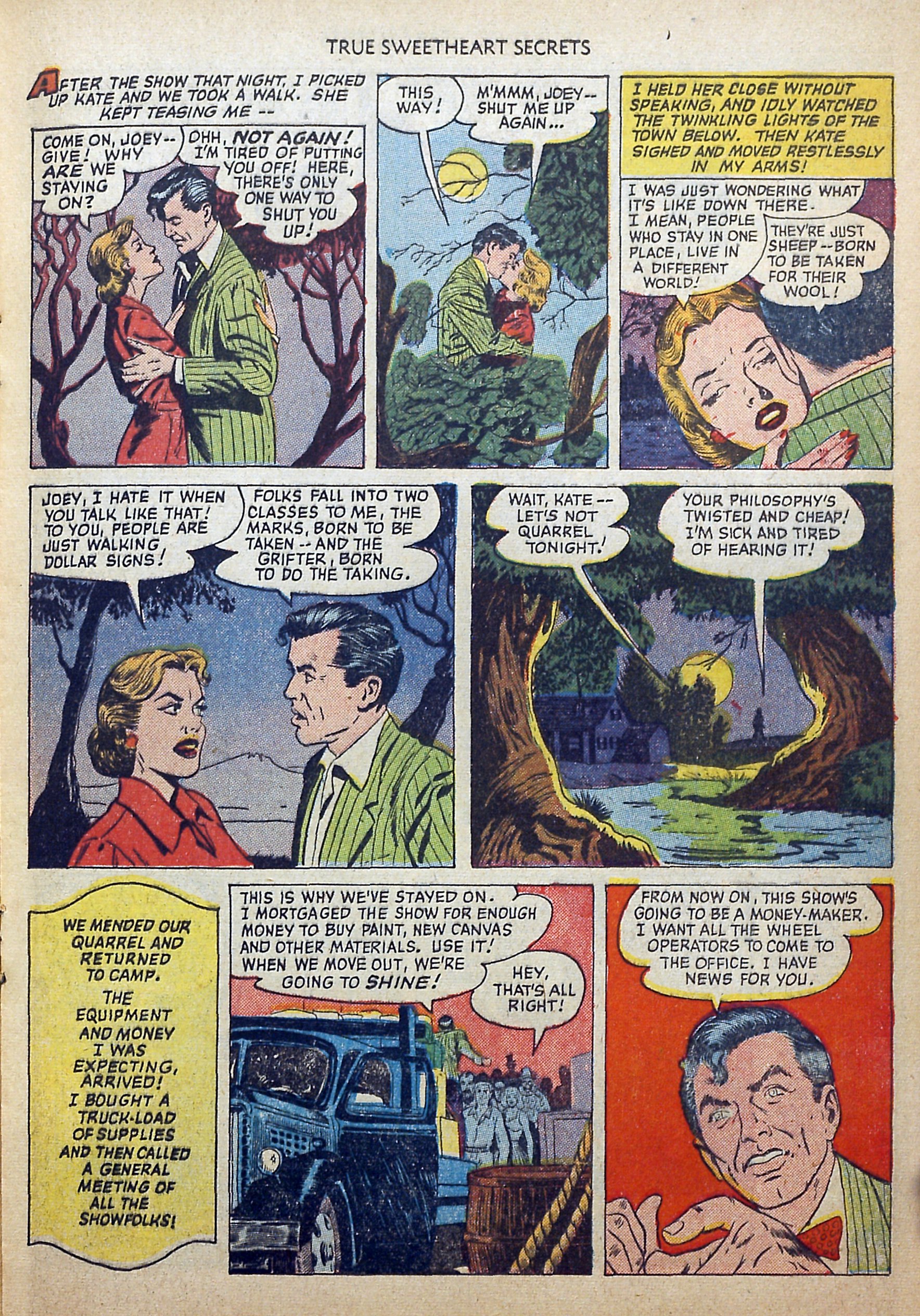 Read online True Sweetheart Secrets comic -  Issue #3 - 18