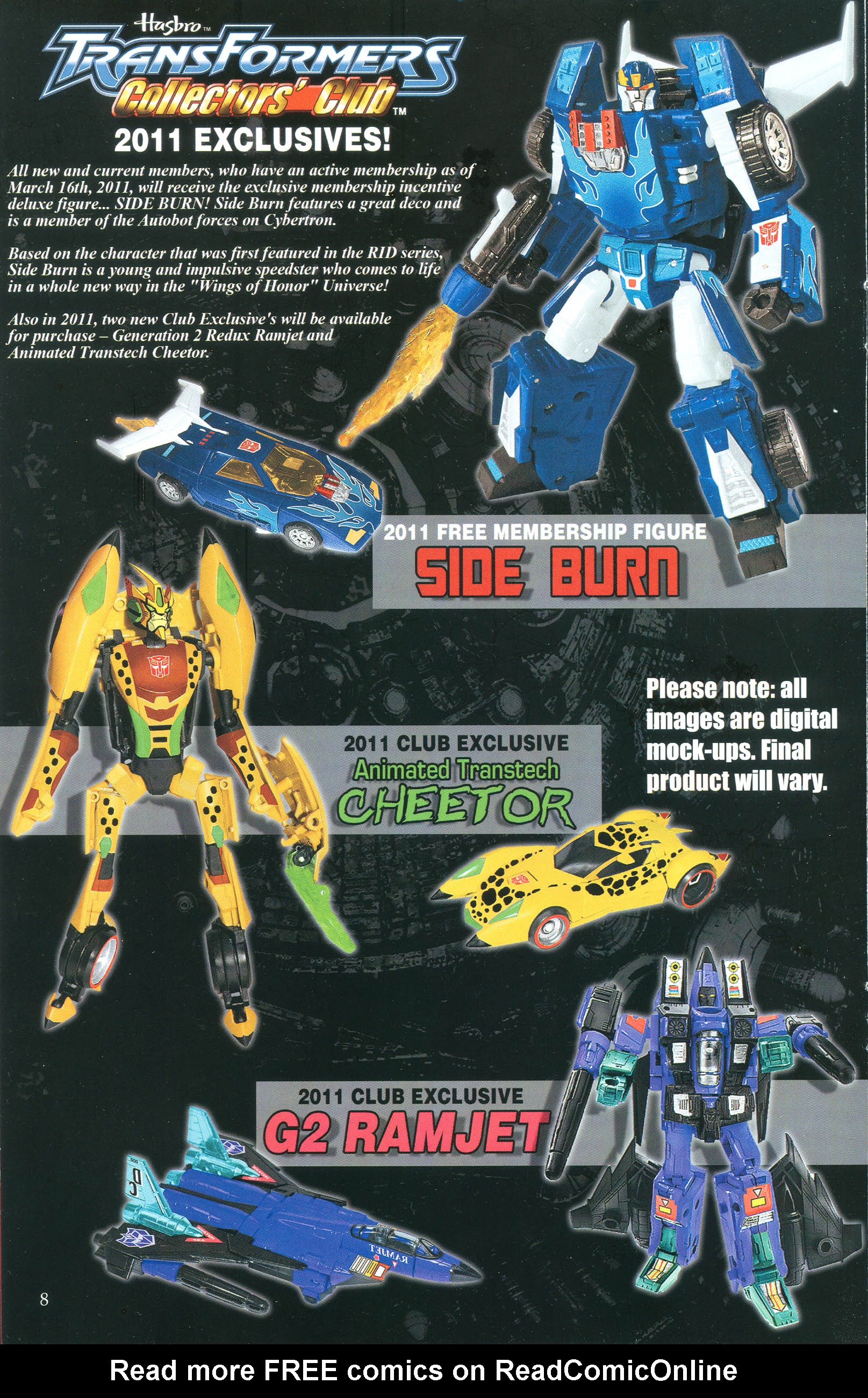 Read online Transformers: Collectors' Club comic -  Issue #36 - 8