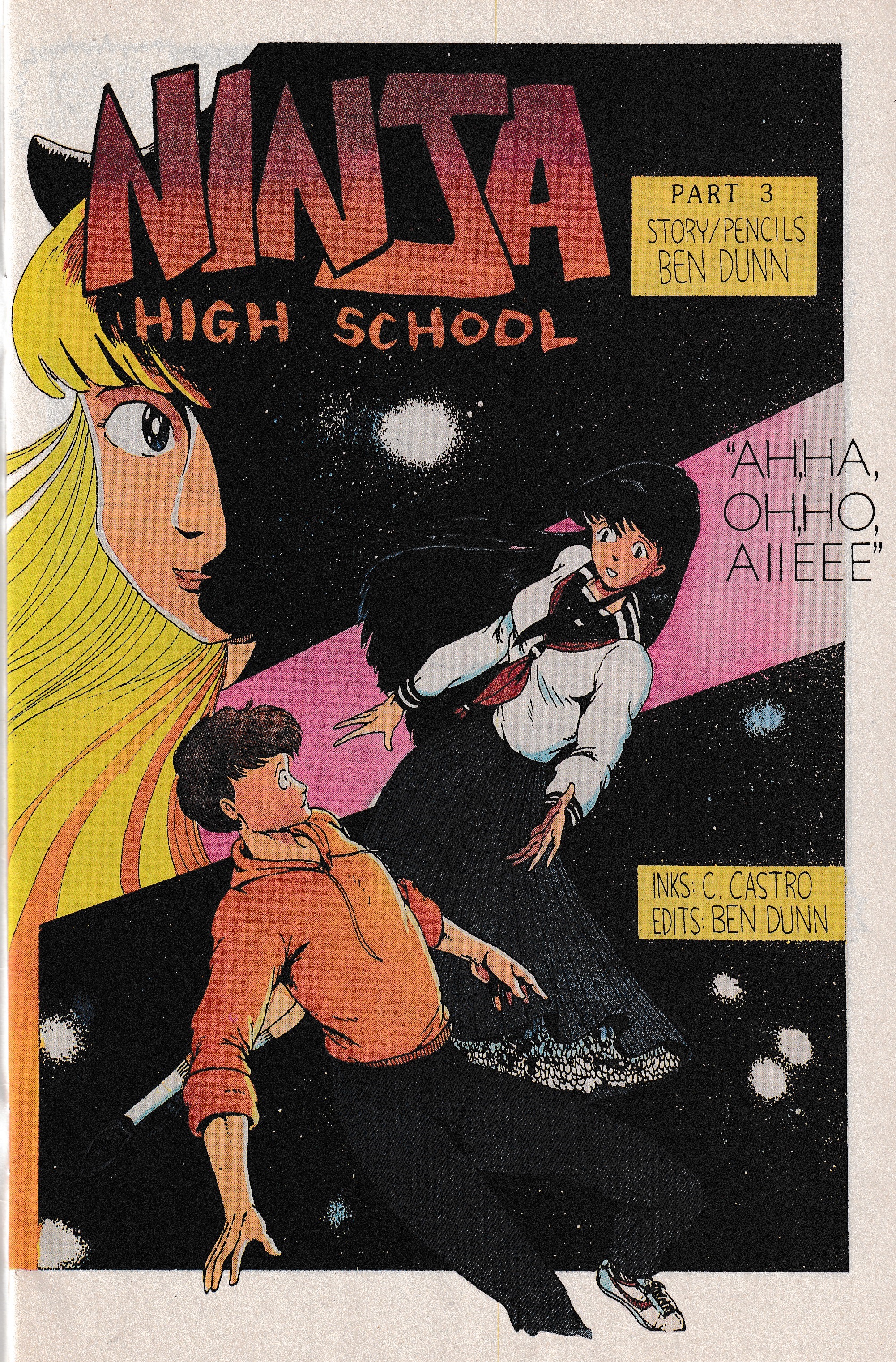 Read online Ninja High School In Color comic -  Issue #3 - 3