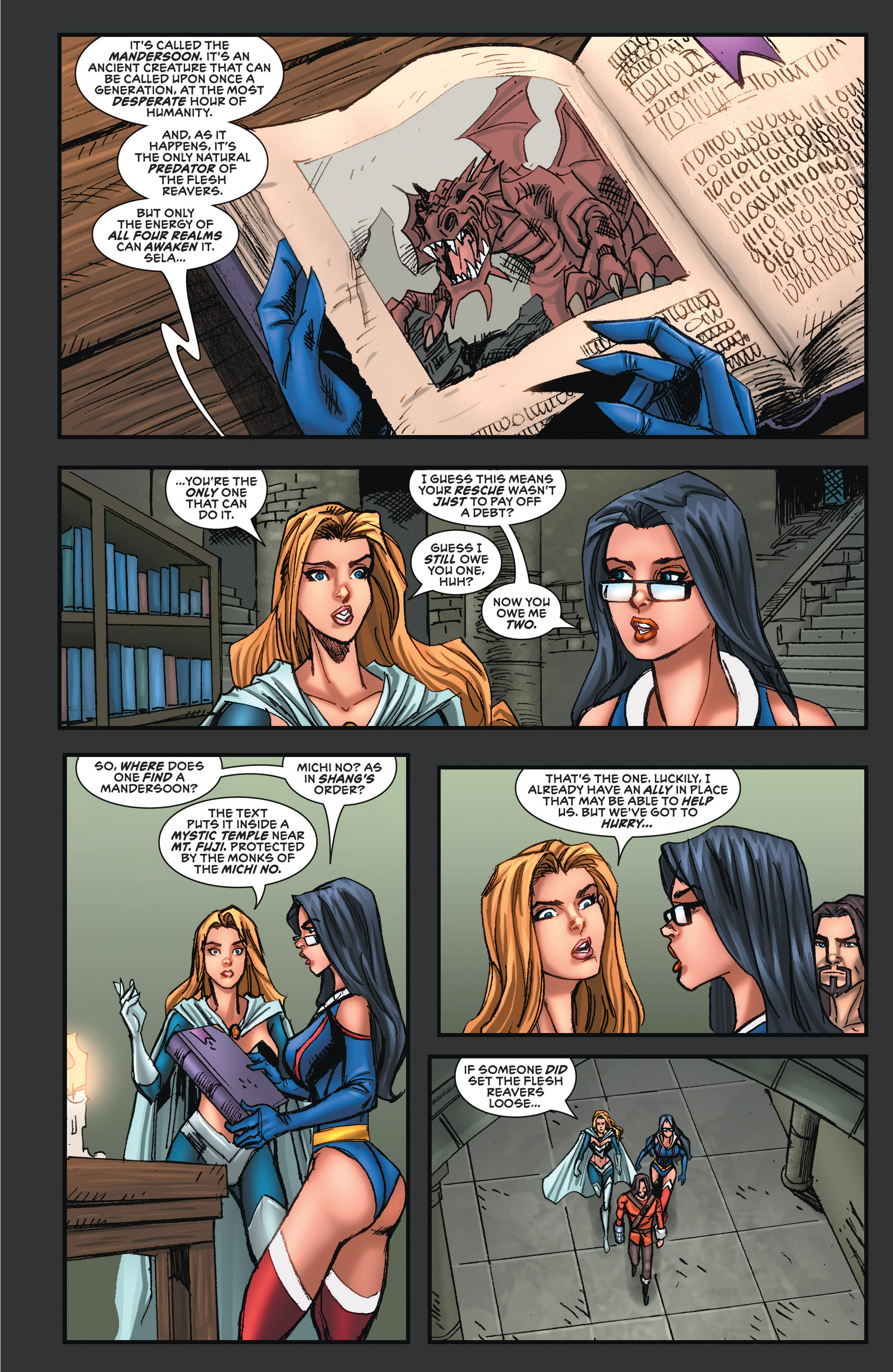 Read online Grimm Fairy Tales presents Bad Girls comic -  Issue # TPB - 40