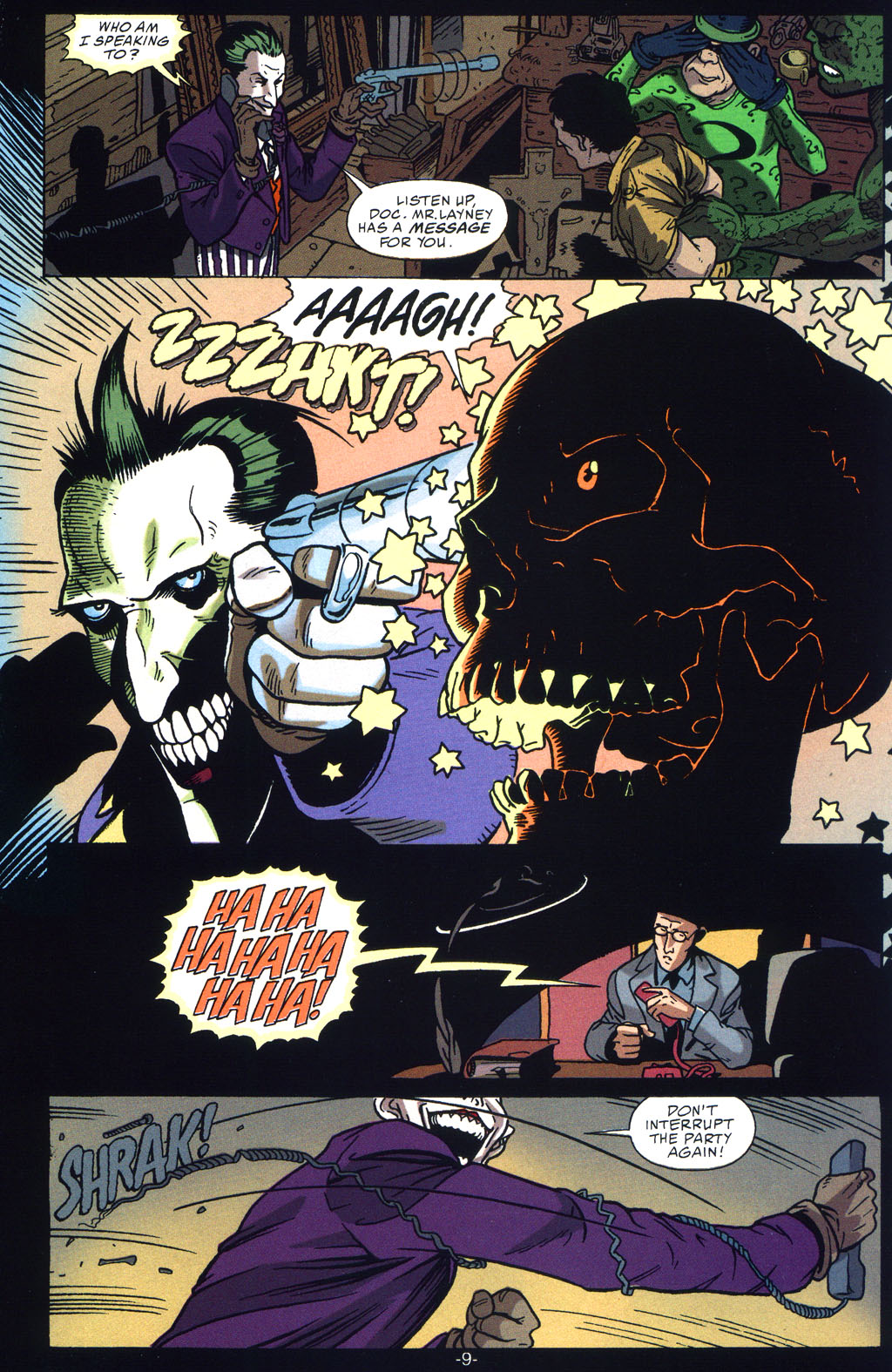 Read online Batman: Arkham Asylum-Tales of Madness comic -  Issue # Full - 10