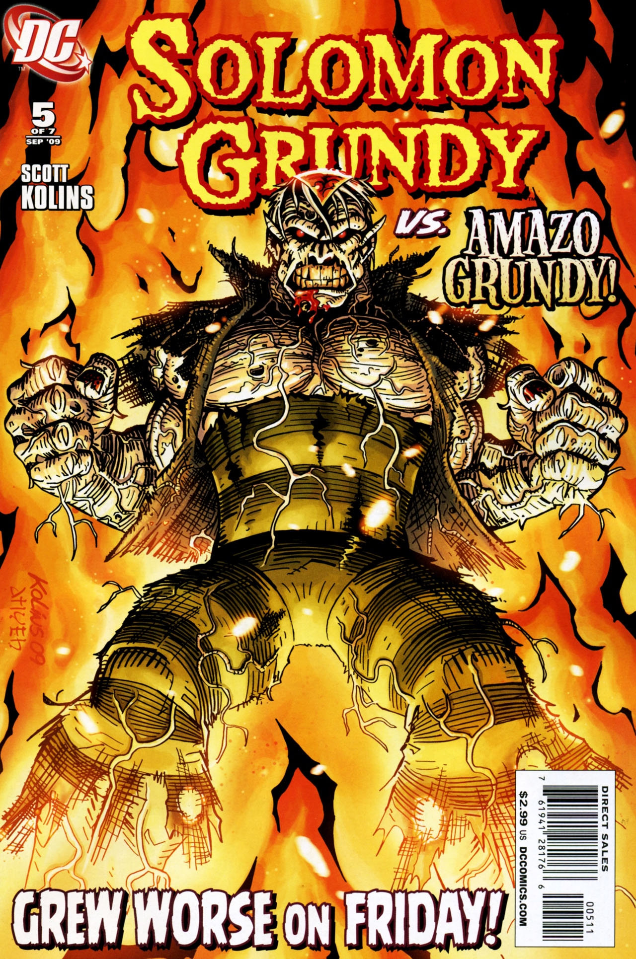 Read online Solomon Grundy comic -  Issue #5 - 1