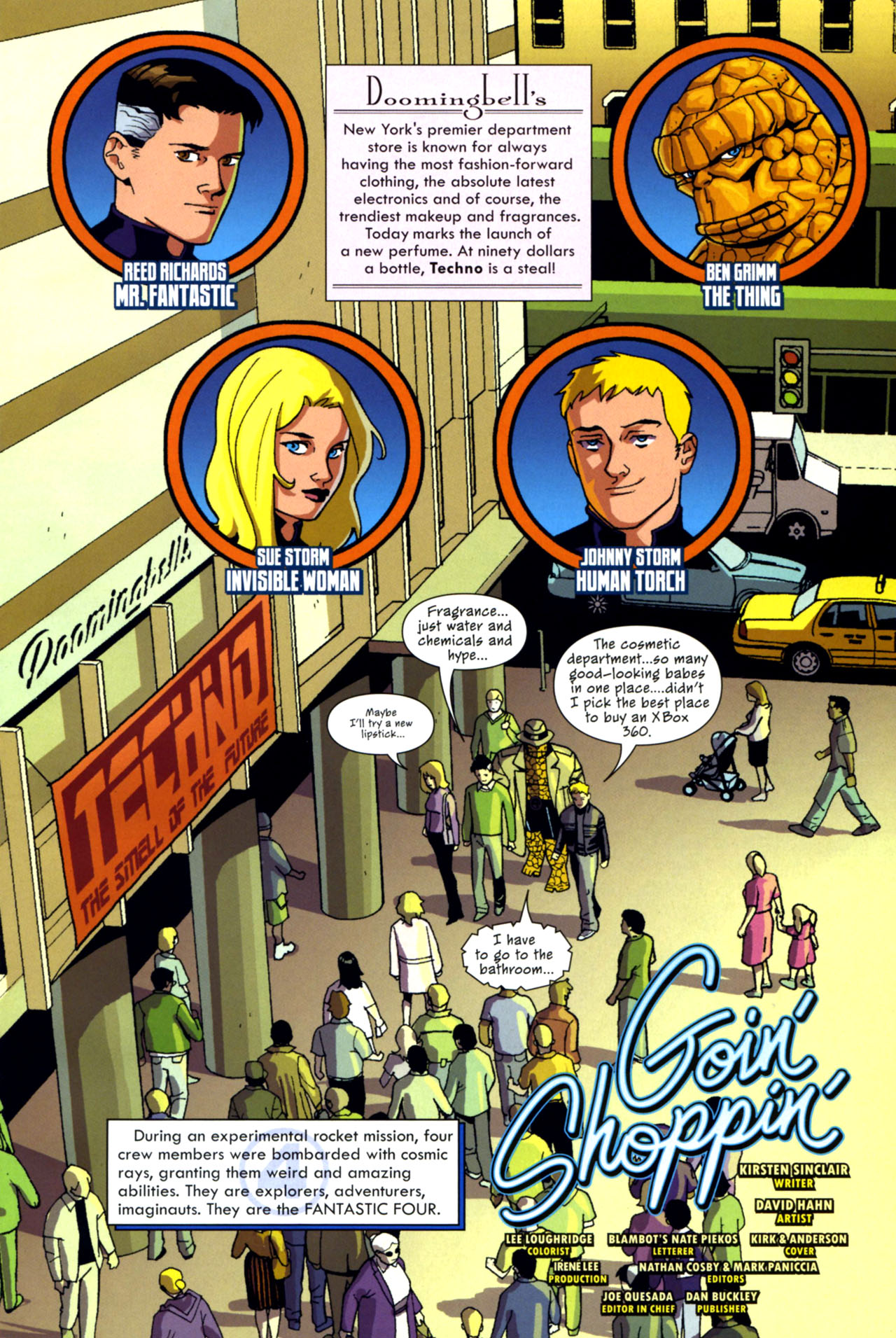 Read online Marvel Adventures Fantastic Four comic -  Issue #31 - 2