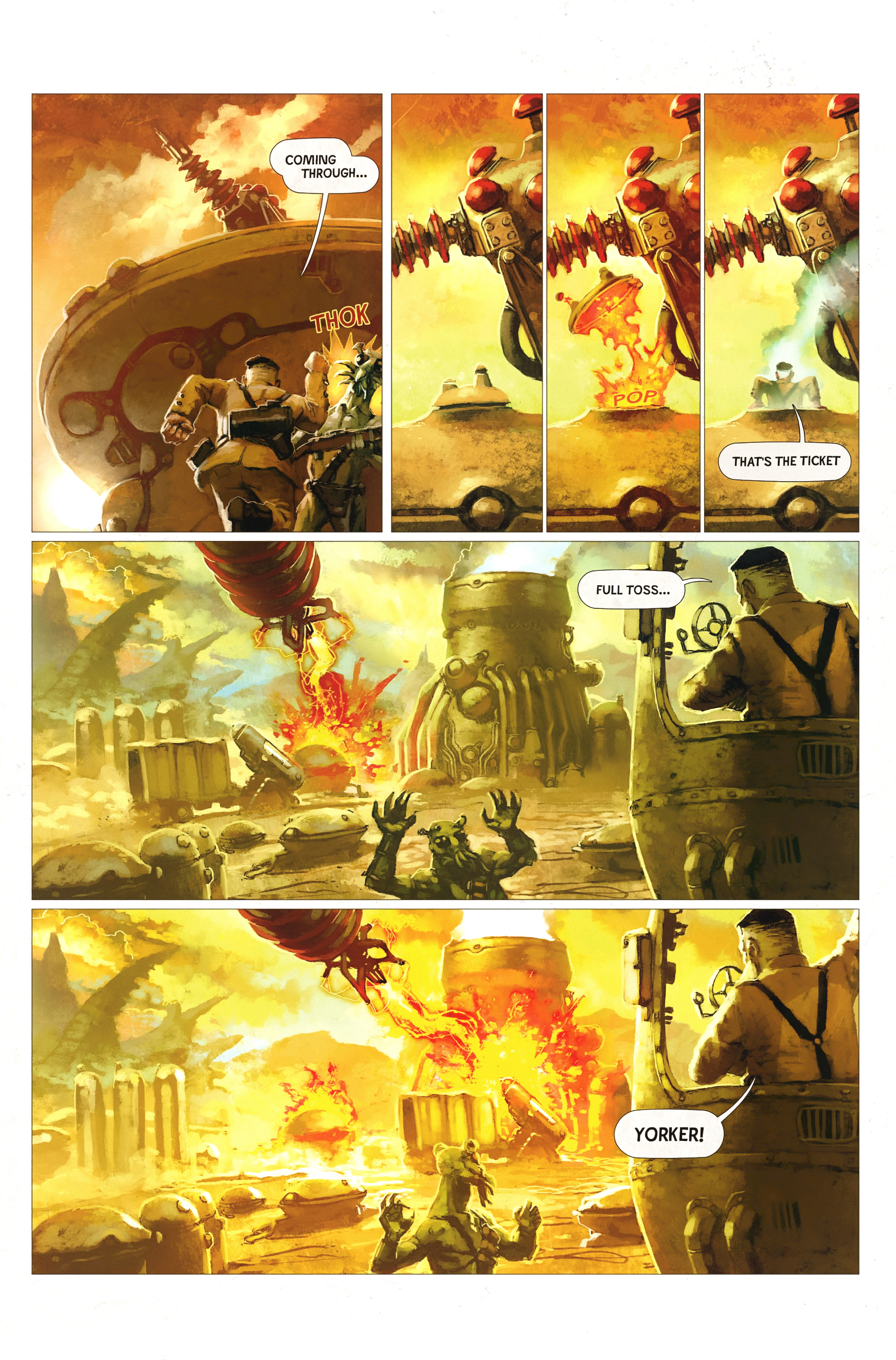 Read online Dr. Grordbort Onslaught comic -  Issue # TPB - 119