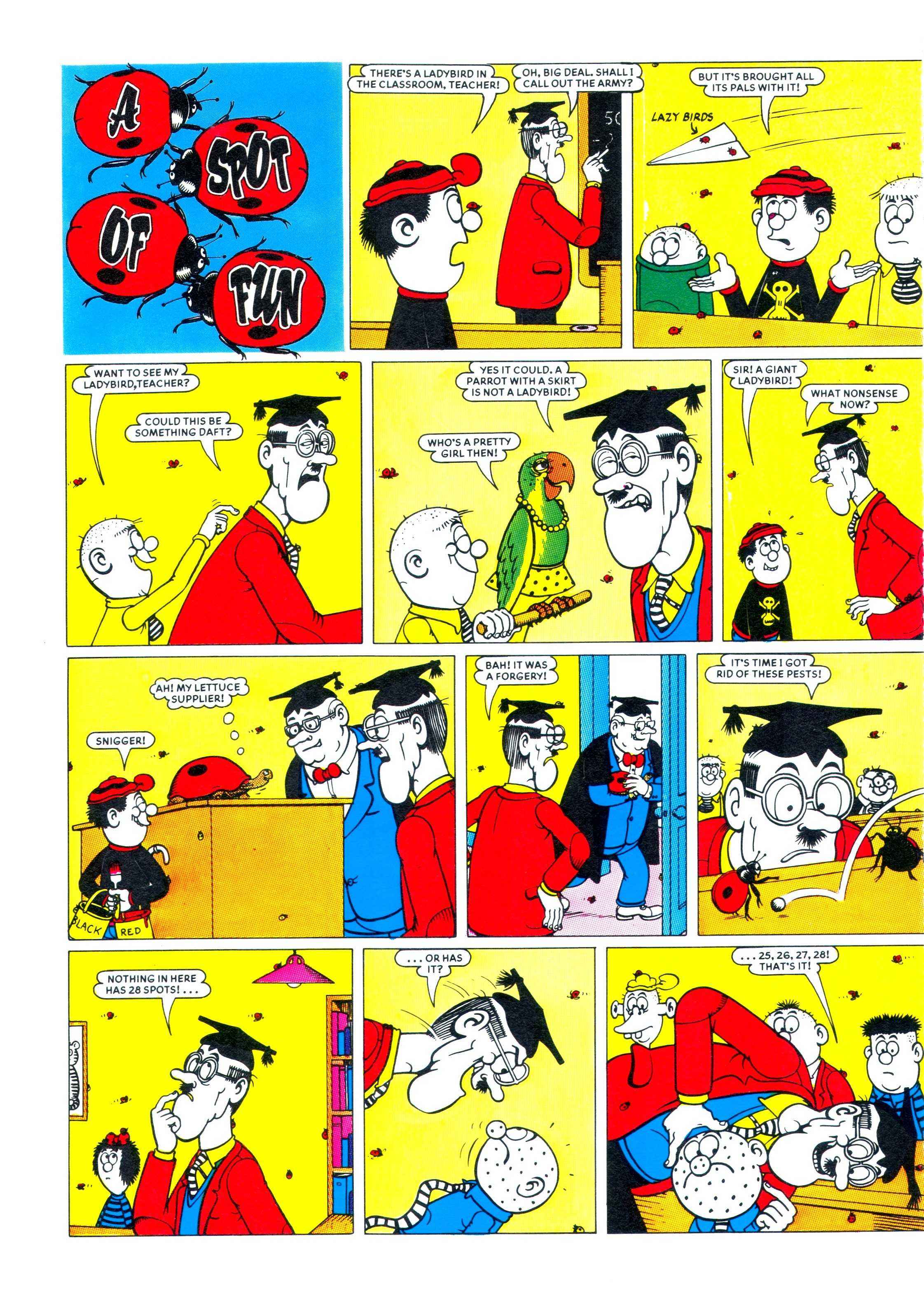 Read online Bash Street Kids comic -  Issue #1994 - 84