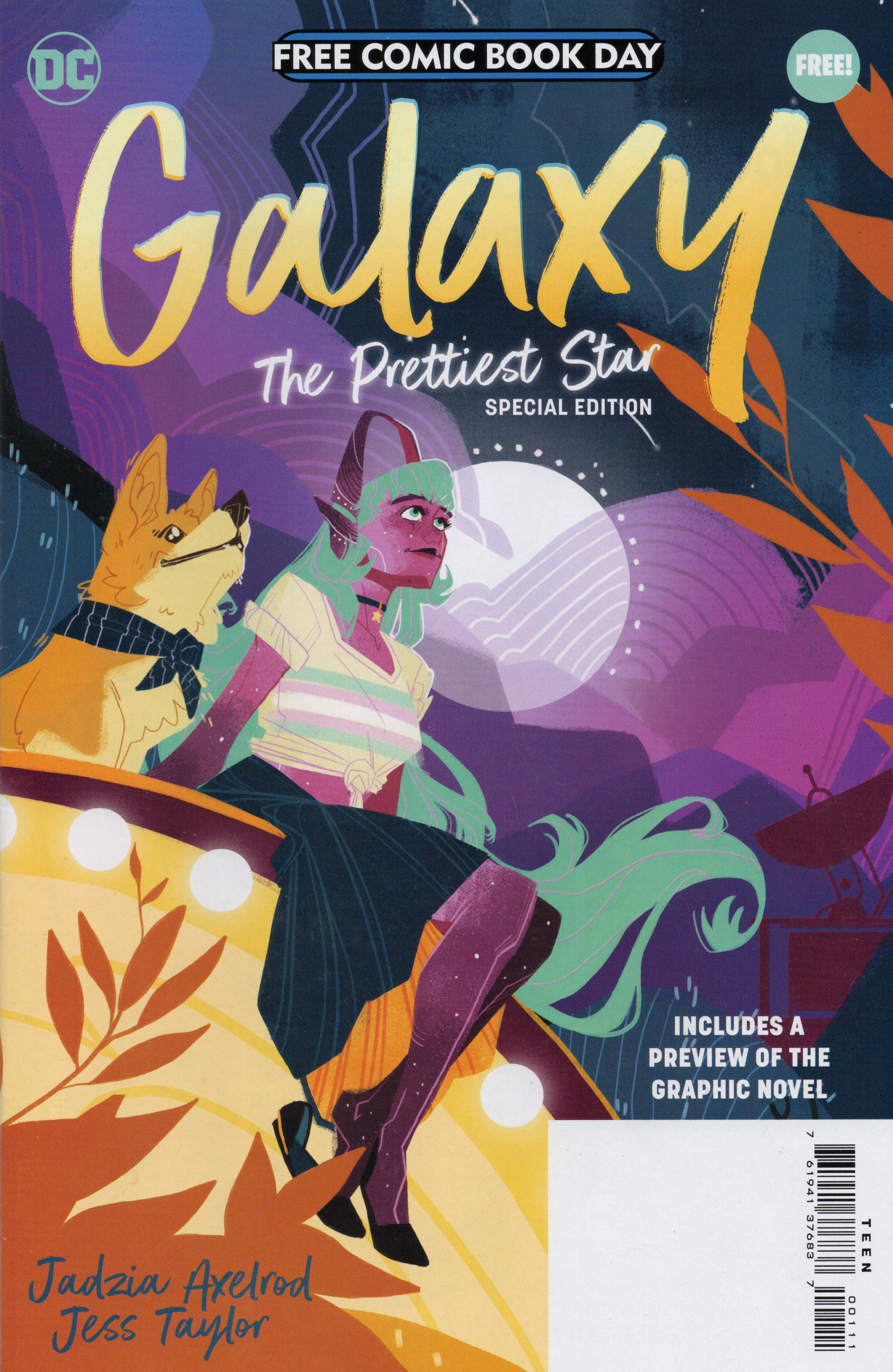 Read online Free Comic Book Day 2022 comic -  Issue # DC Galaxy The Prettiest Star - 1