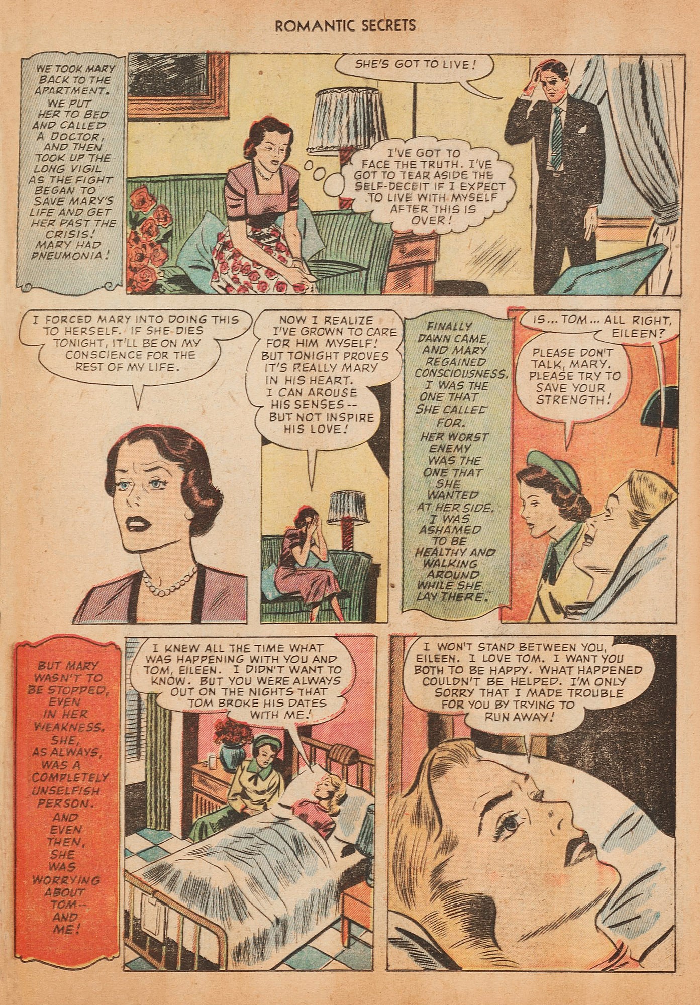Read online Romantic Secrets comic -  Issue #28 - 33