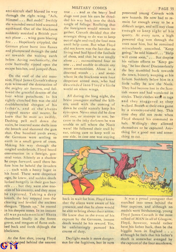 Read online Military Comics comic -  Issue #5 - 57
