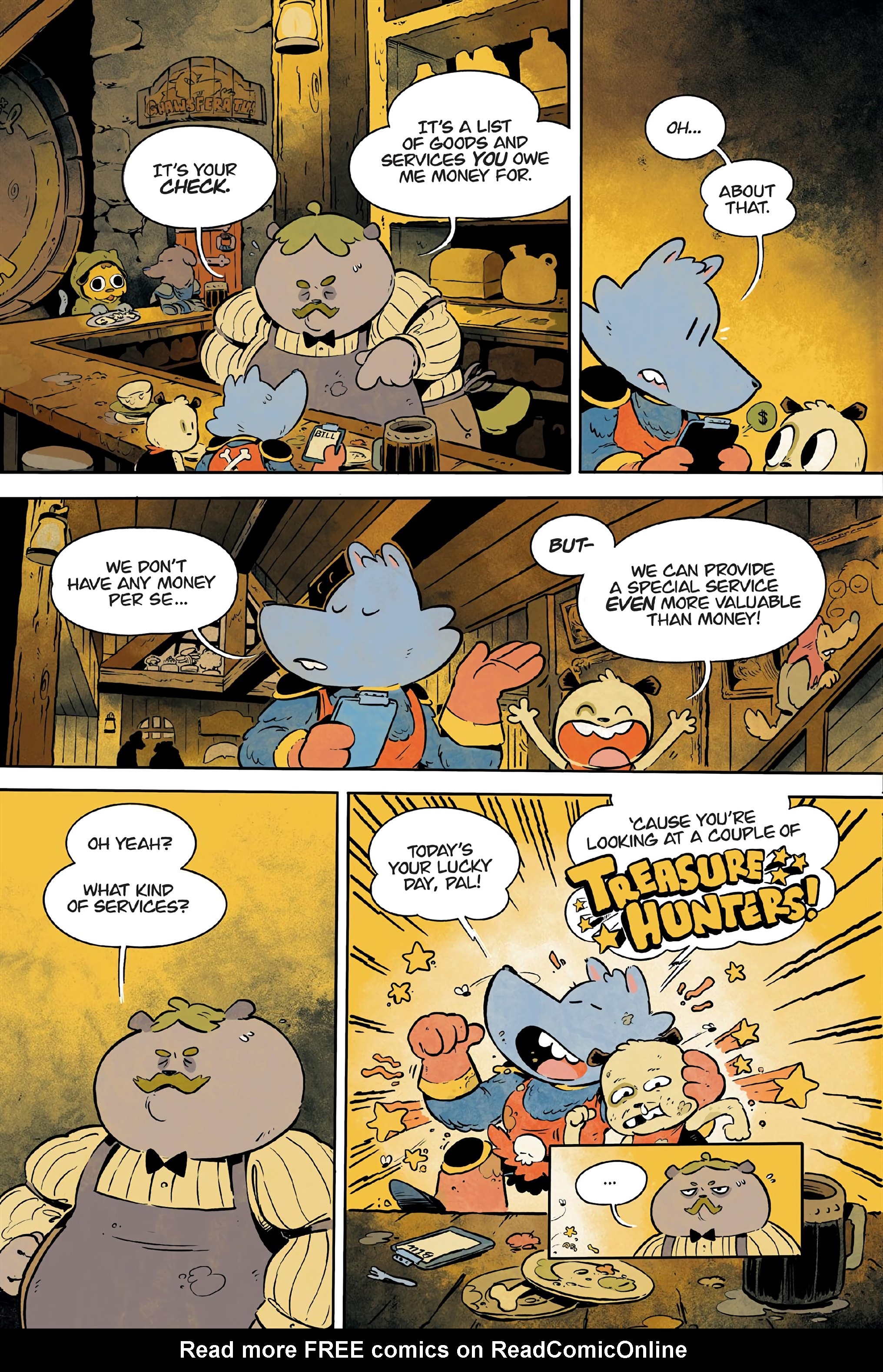 Read online Puppy Knight: Den of Deception comic -  Issue # Full - 8