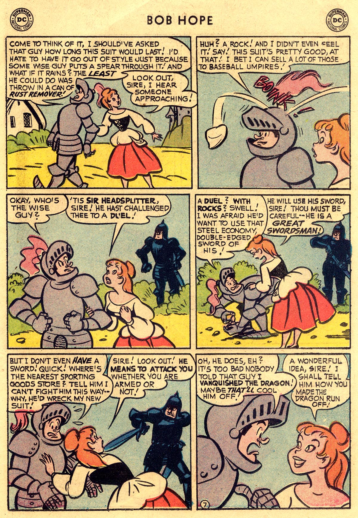 Read online The Adventures of Bob Hope comic -  Issue #37 - 19