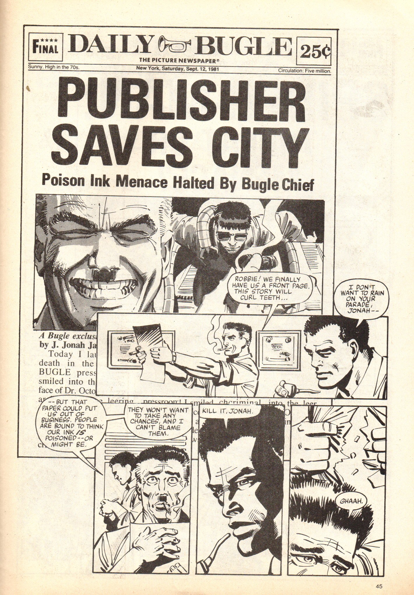 Read online Spider-Man Special comic -  Issue #1982W - 45