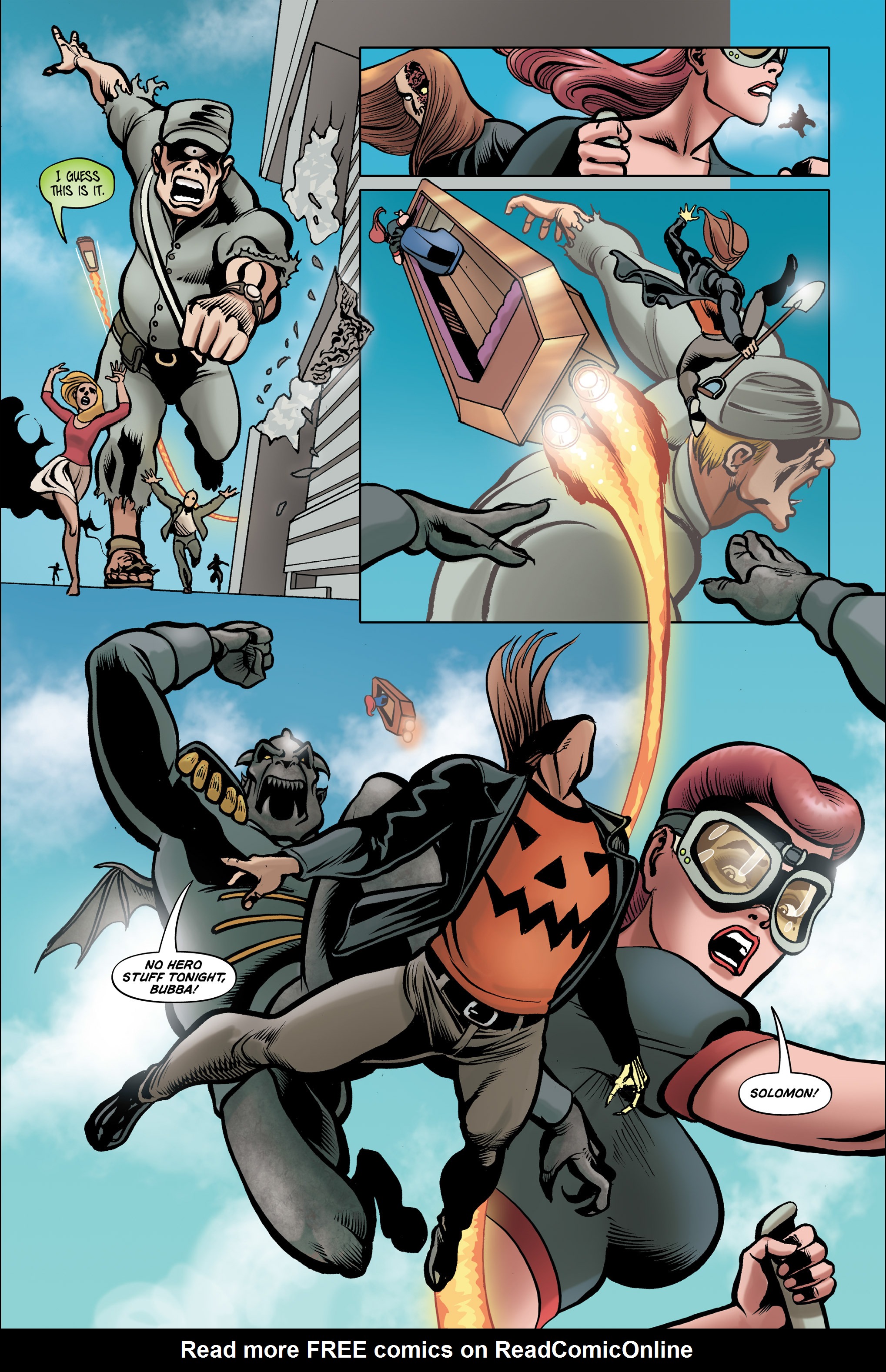 Read online Halloween Man comic -  Issue #6 - 137