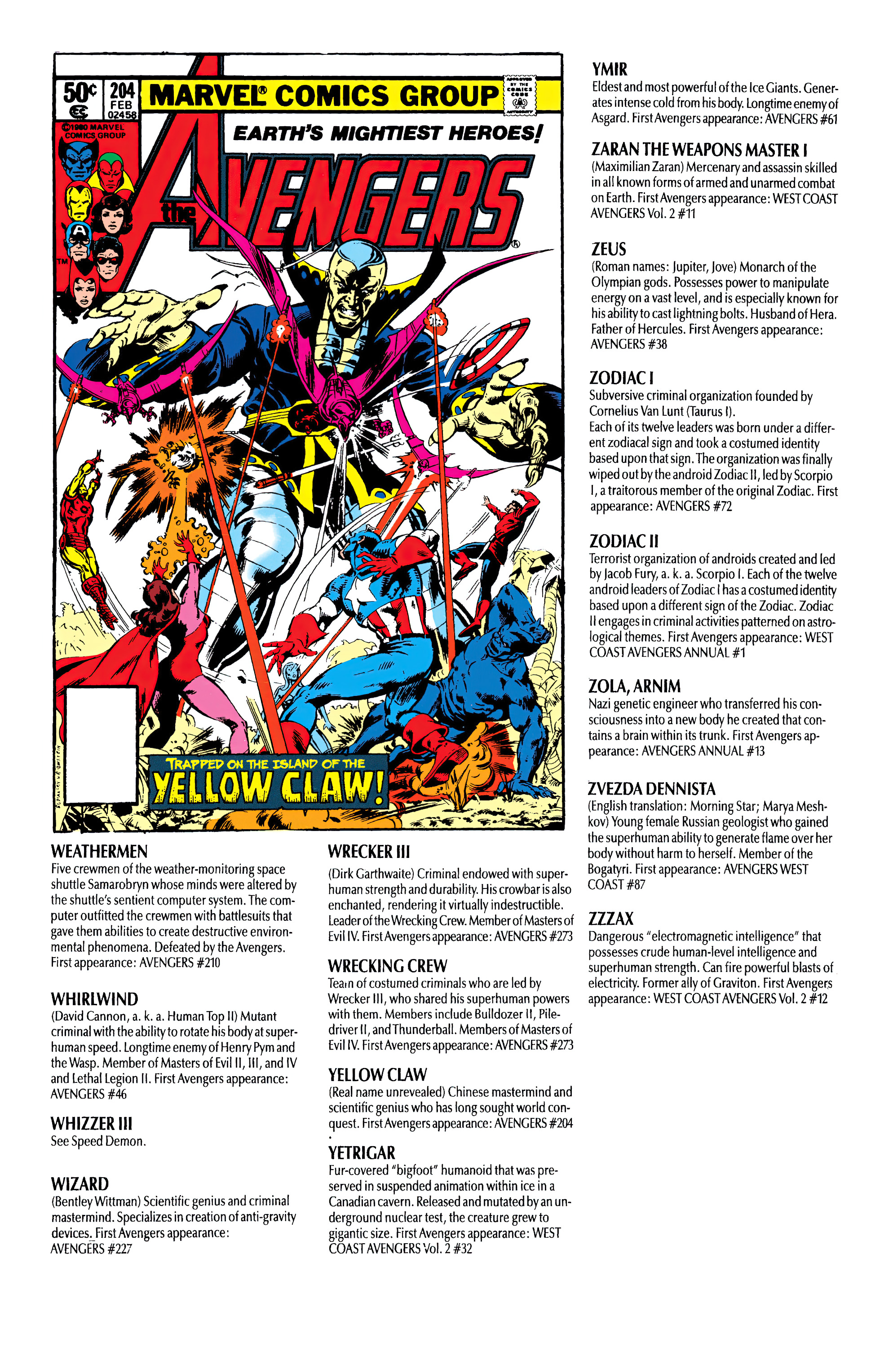 Read online Avengers Epic Collection: The Gathering comic -  Issue # TPB (Part 5) - 42