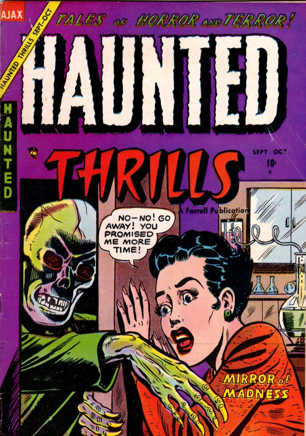 Read online Haunted Thrills comic -  Issue #17 - 1