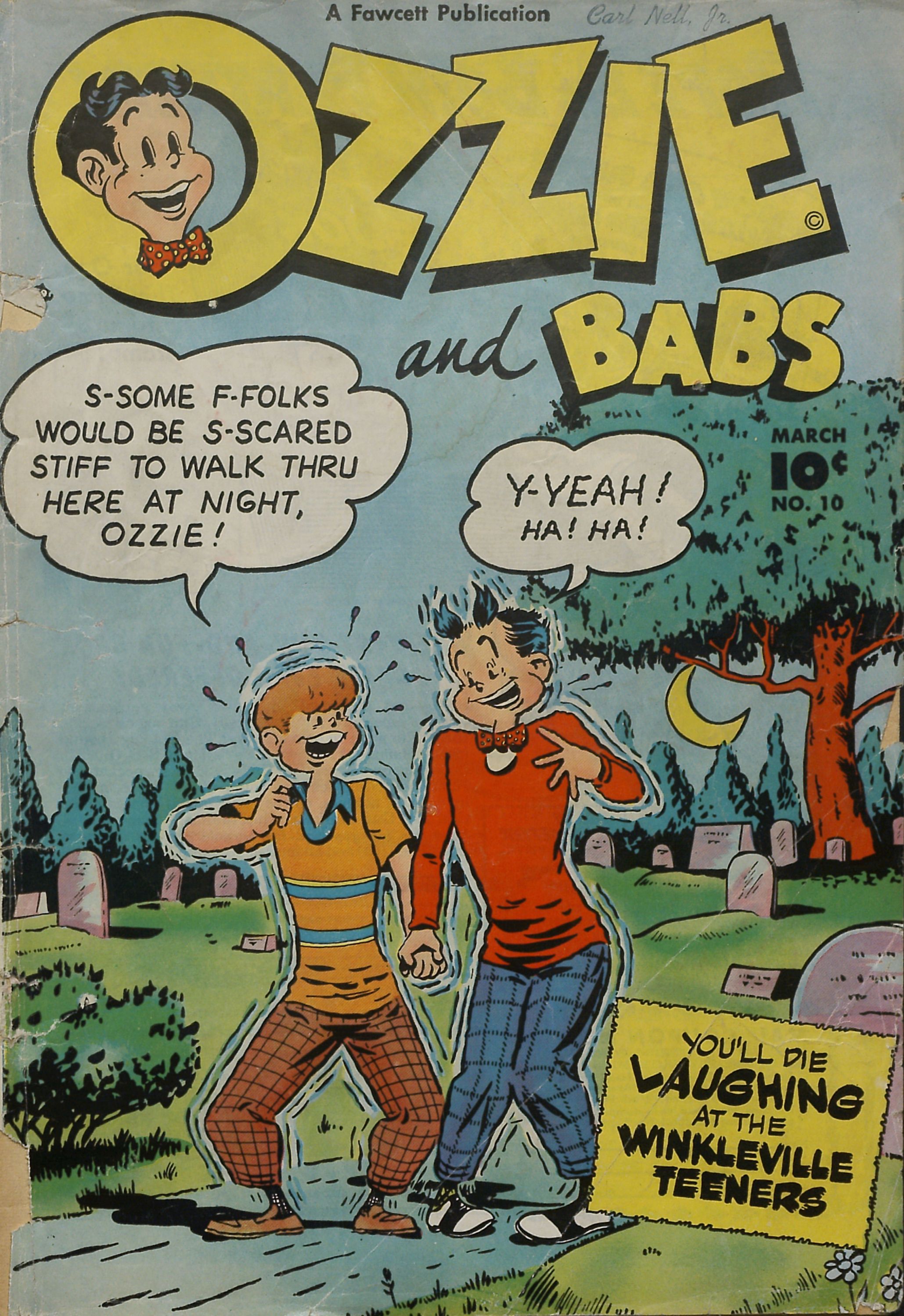 Read online Ozzie And Babs comic -  Issue #10 - 1