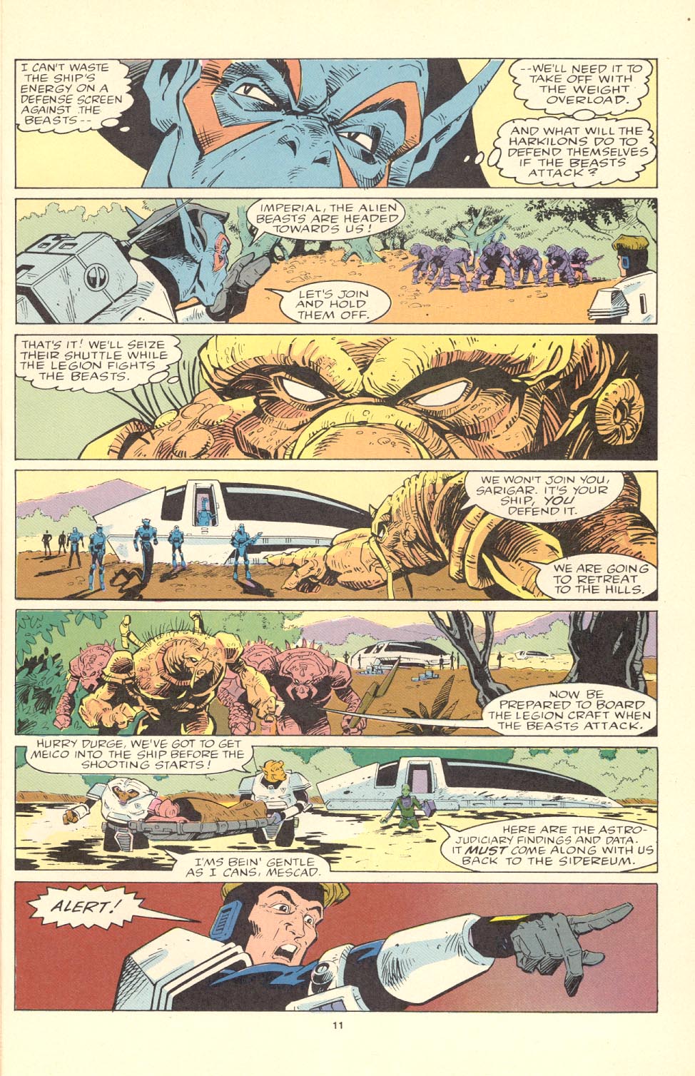 Read online Alien Legion comic -  Issue #11 - 13