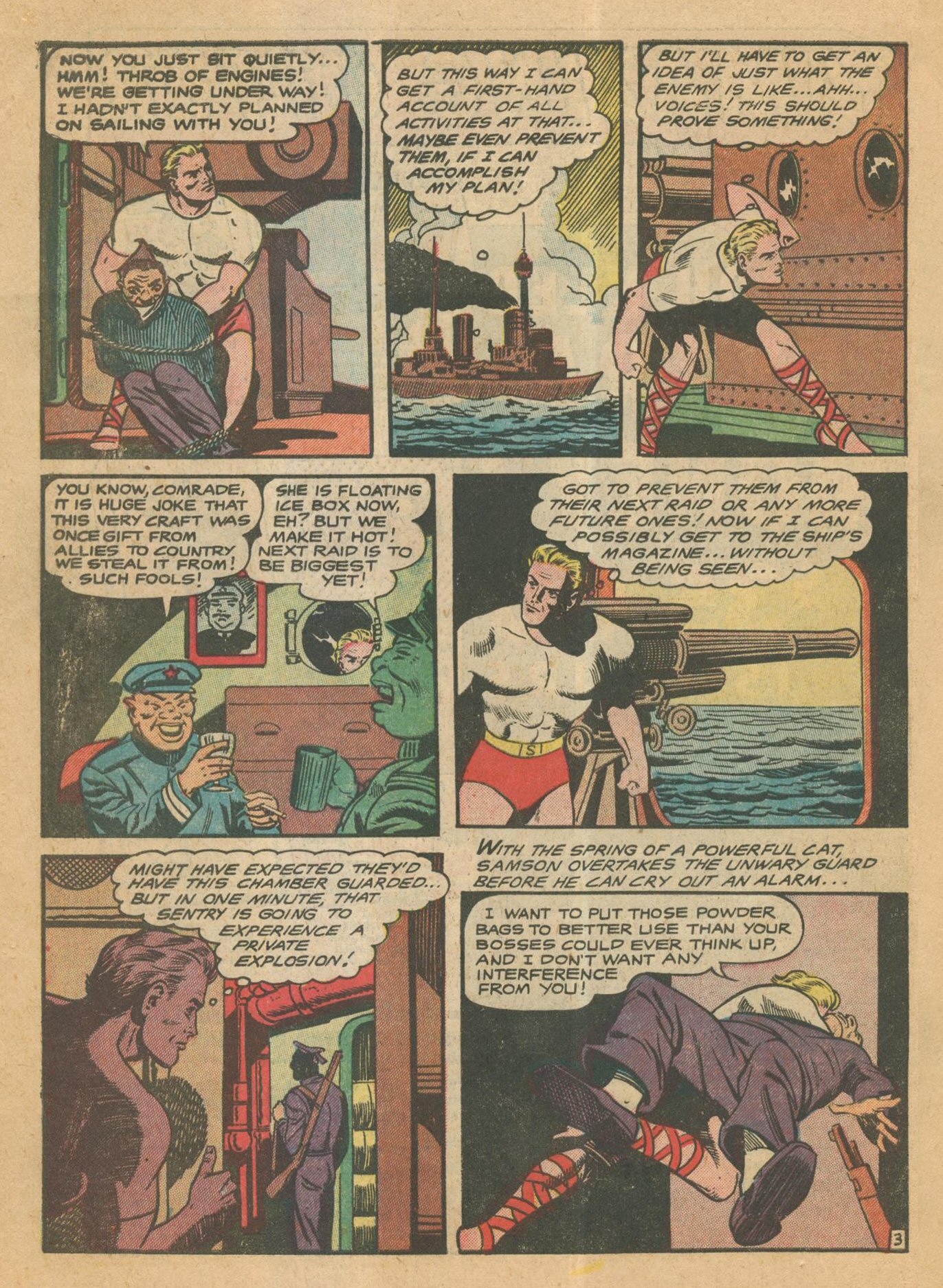 Read online Samson (1955) comic -  Issue #14 - 31