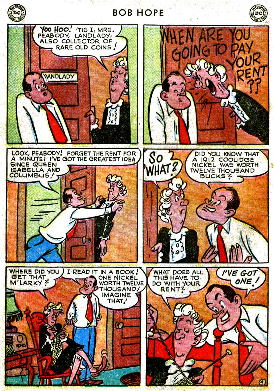 Read online The Adventures of Bob Hope comic -  Issue #20 - 6