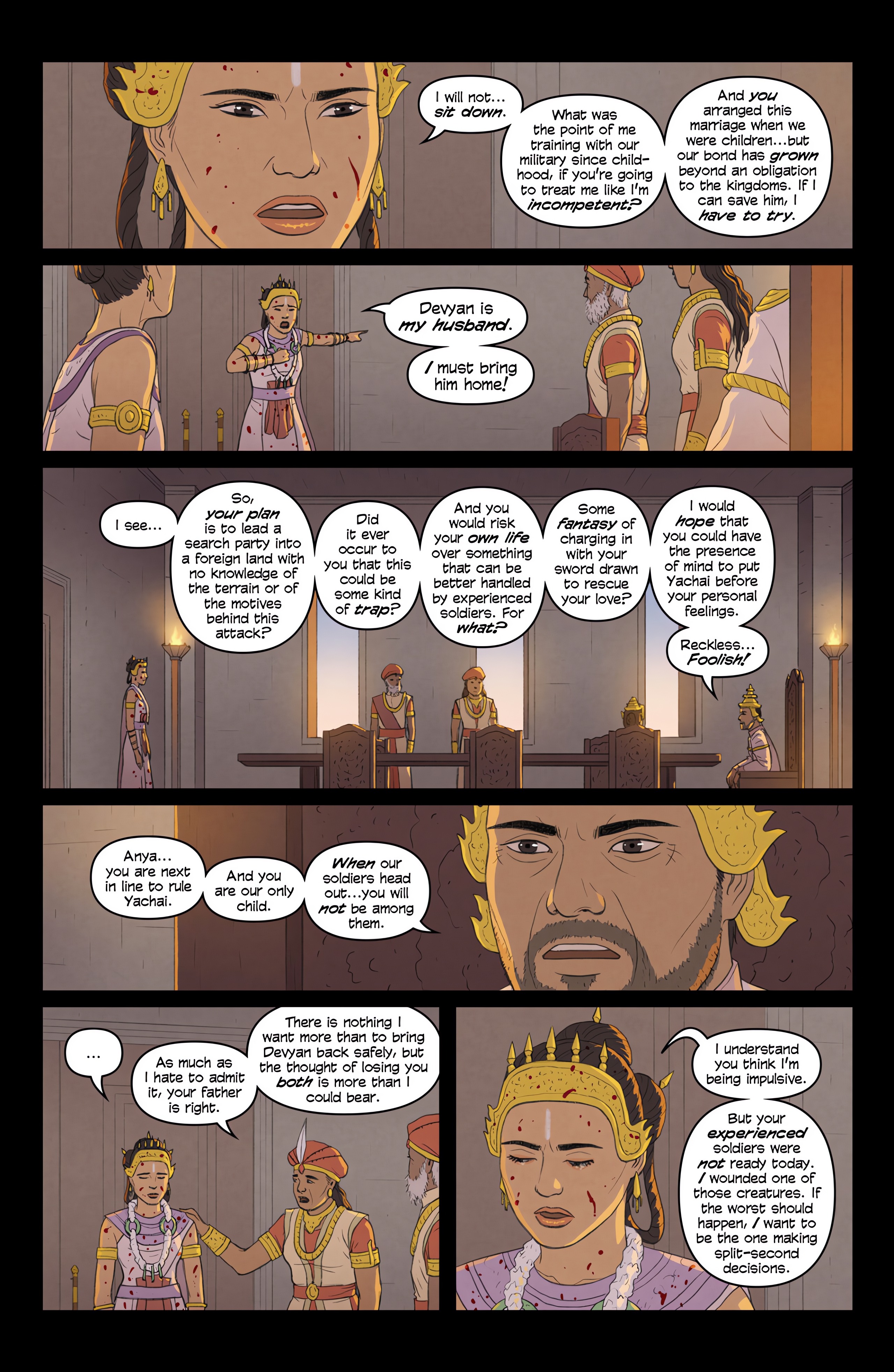 Read online Quest comic -  Issue #1 - 17