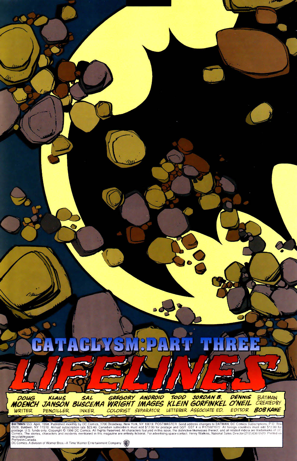 Read online Batman: Cataclysm comic -  Issue #4 - 2