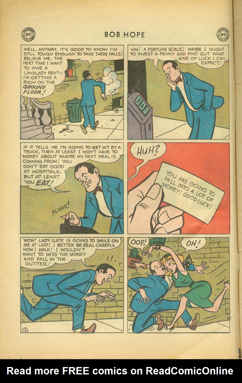 Read online The Adventures of Bob Hope comic -  Issue #56 - 4