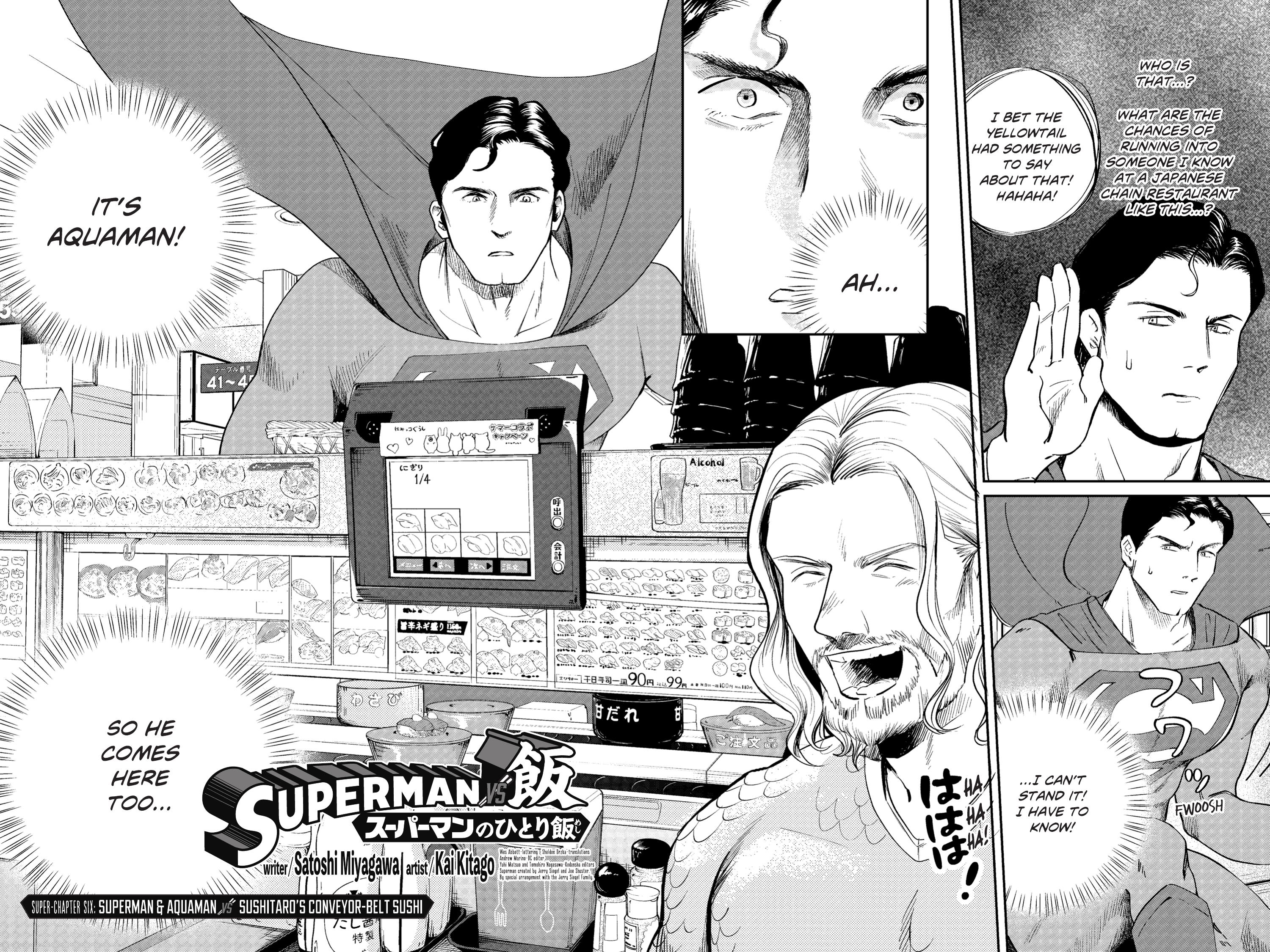 Read online Superman vs. Meshi comic -  Issue #6 - 6