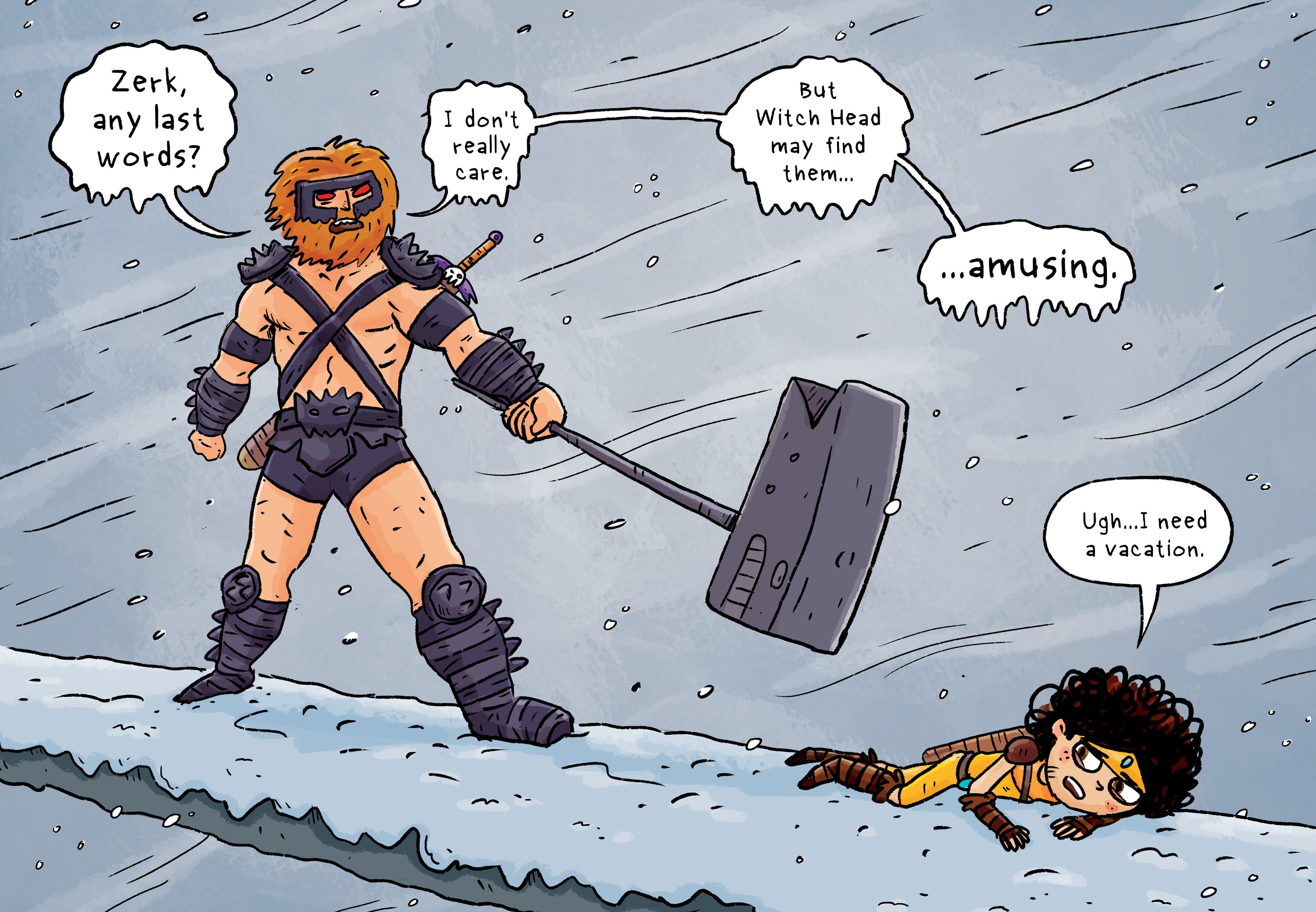 Read online Barb the Last Berzerker comic -  Issue # TPB 2 (Part 3) - 5