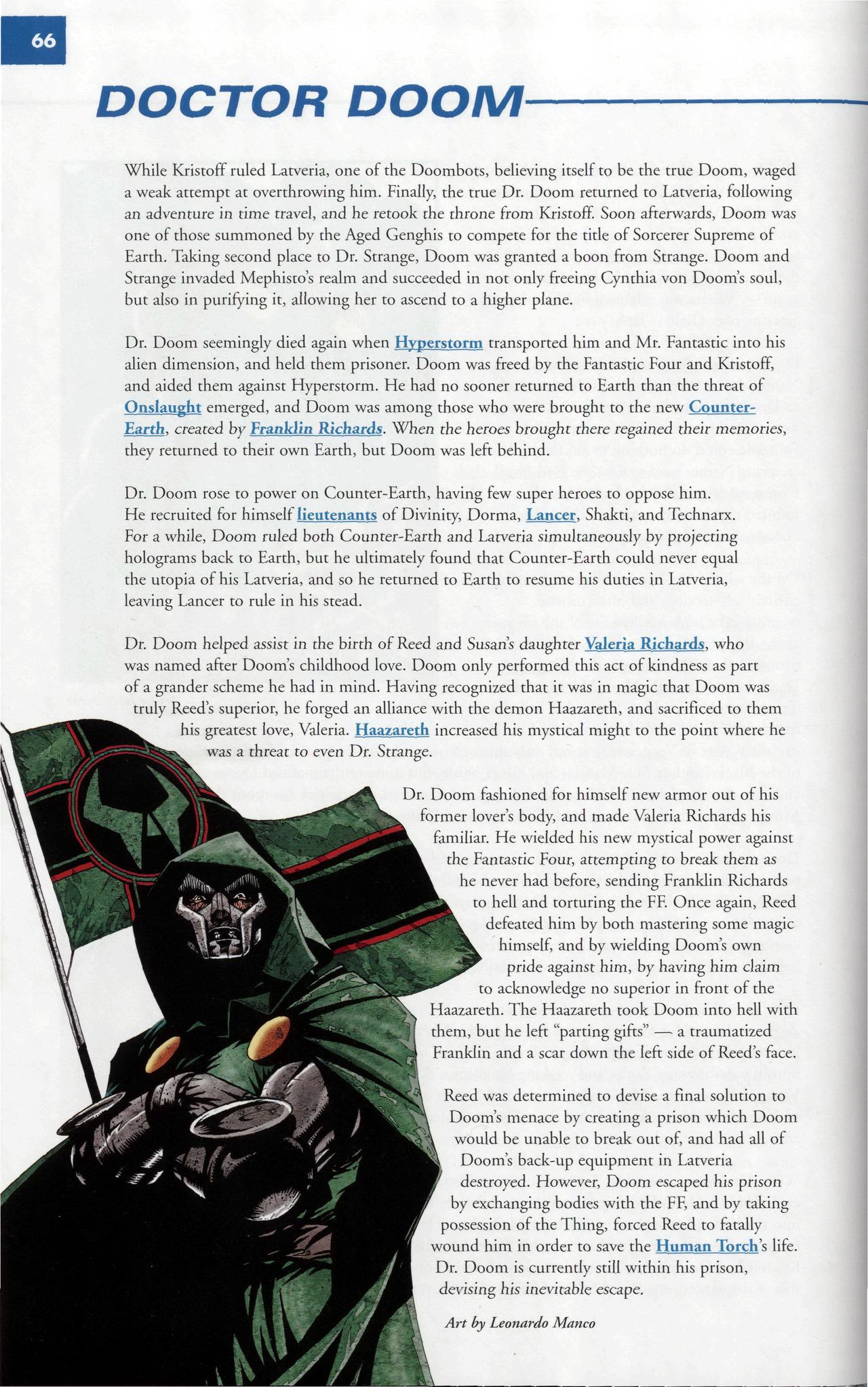 Read online Marvel Encyclopedia comic -  Issue # TPB 6 - 69