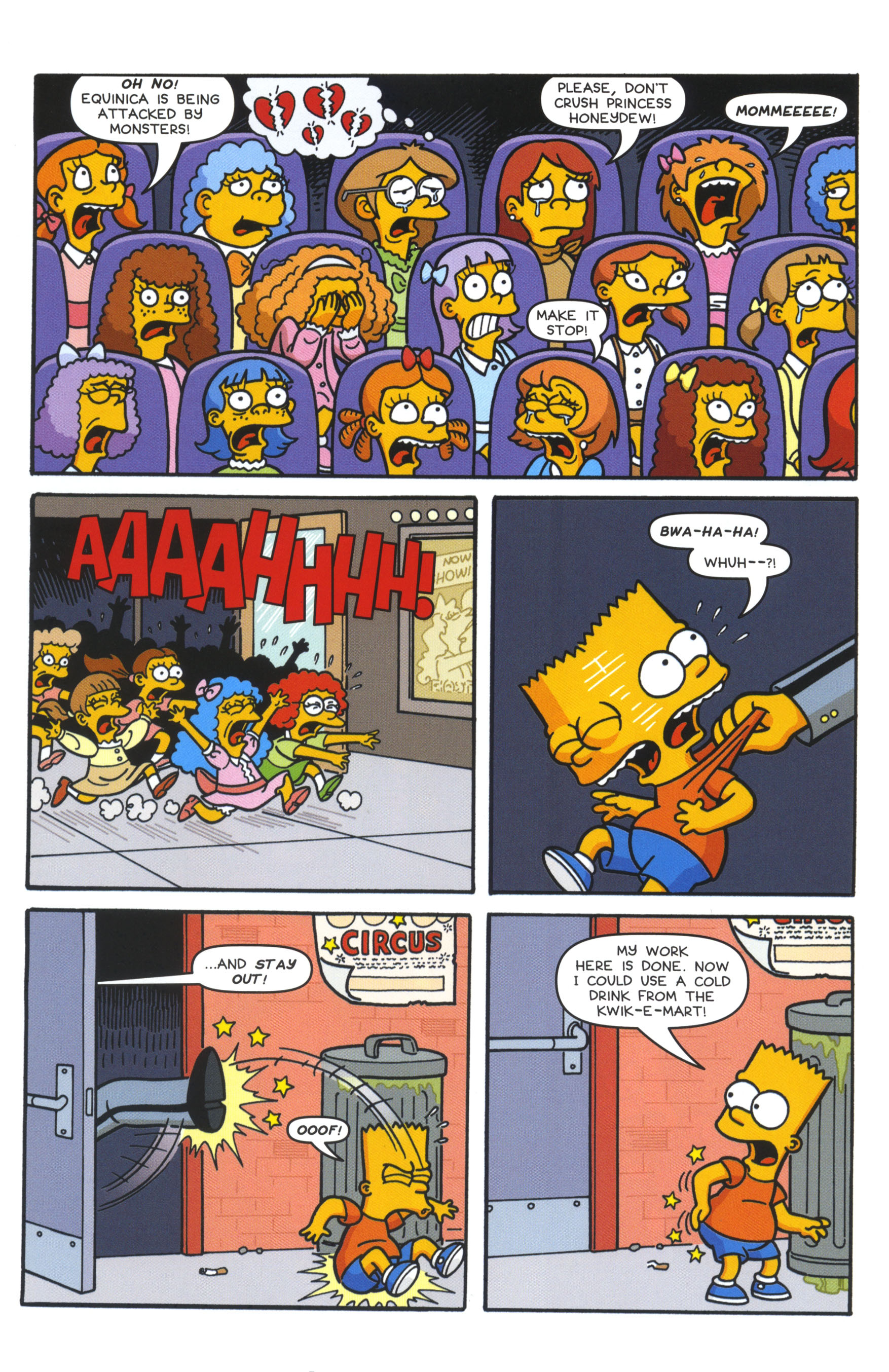 Read online Bongo Comics Free-For-All! comic -  Issue #2018 - 18