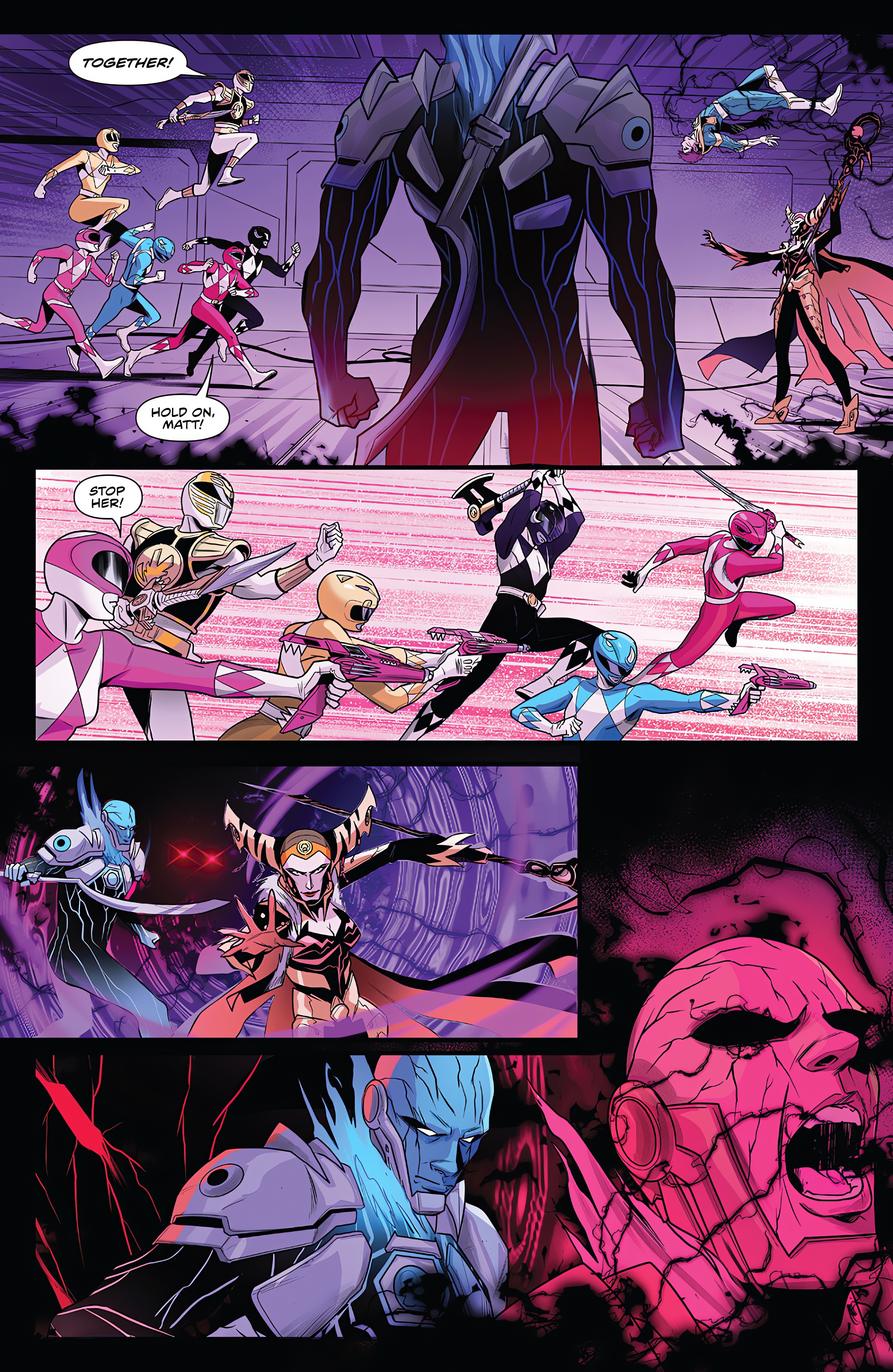 Read online Mighty Morphin Power Rangers comic -  Issue #111 - 21