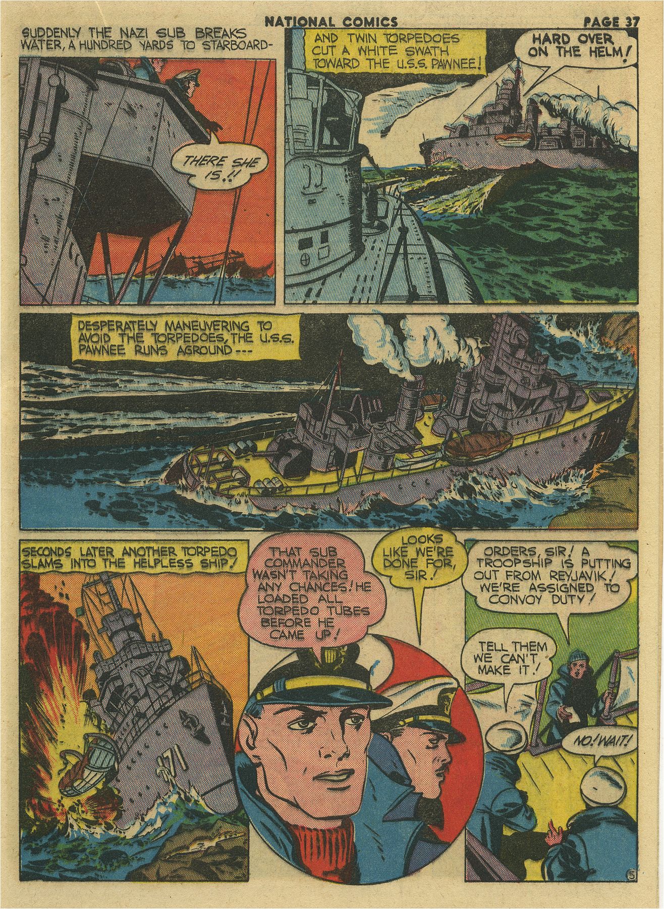 Read online National Comics comic -  Issue #36 - 39